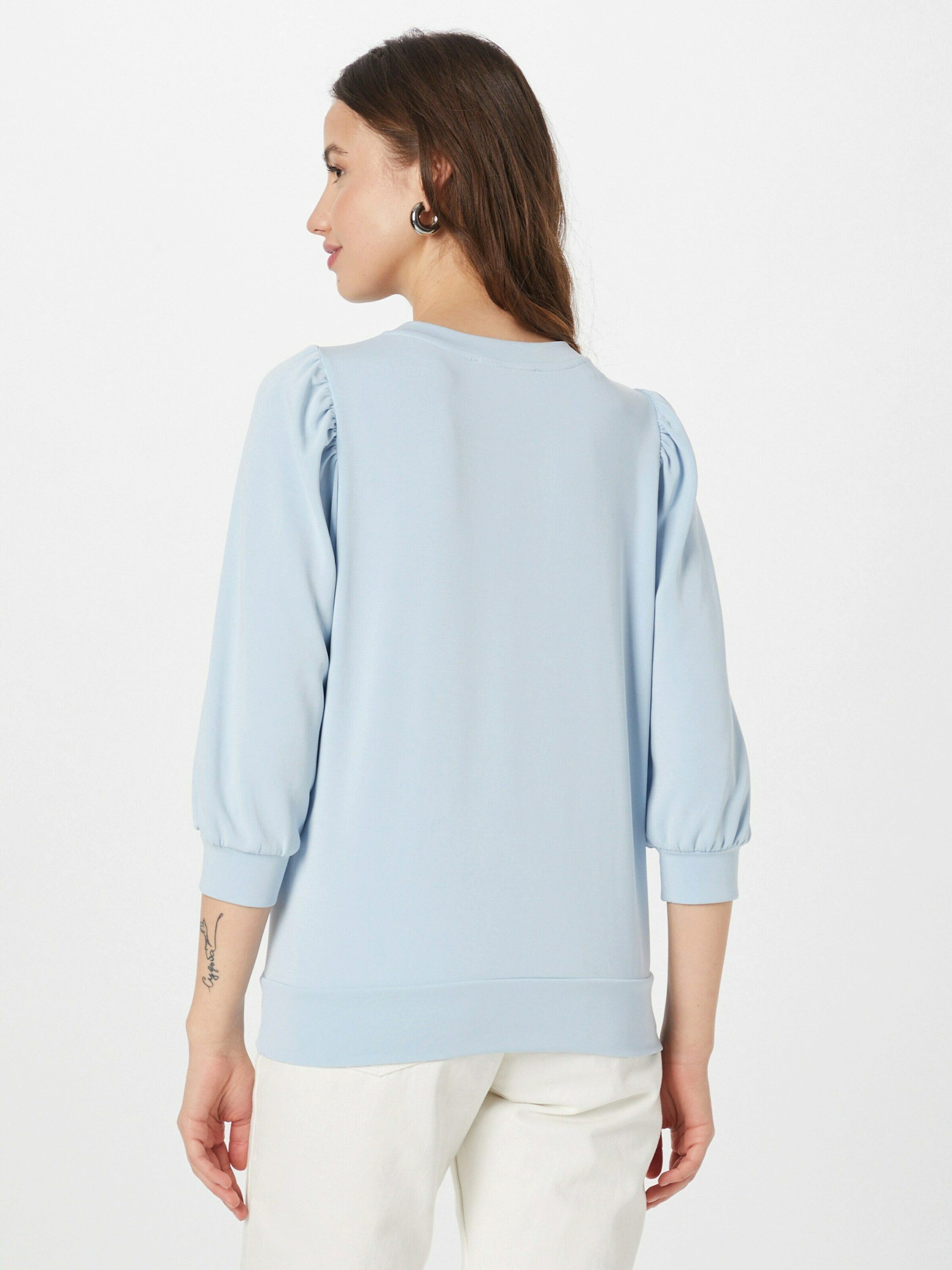 Selected Sweatshirt Tenny (1-tlg) Drapiert/gerafft