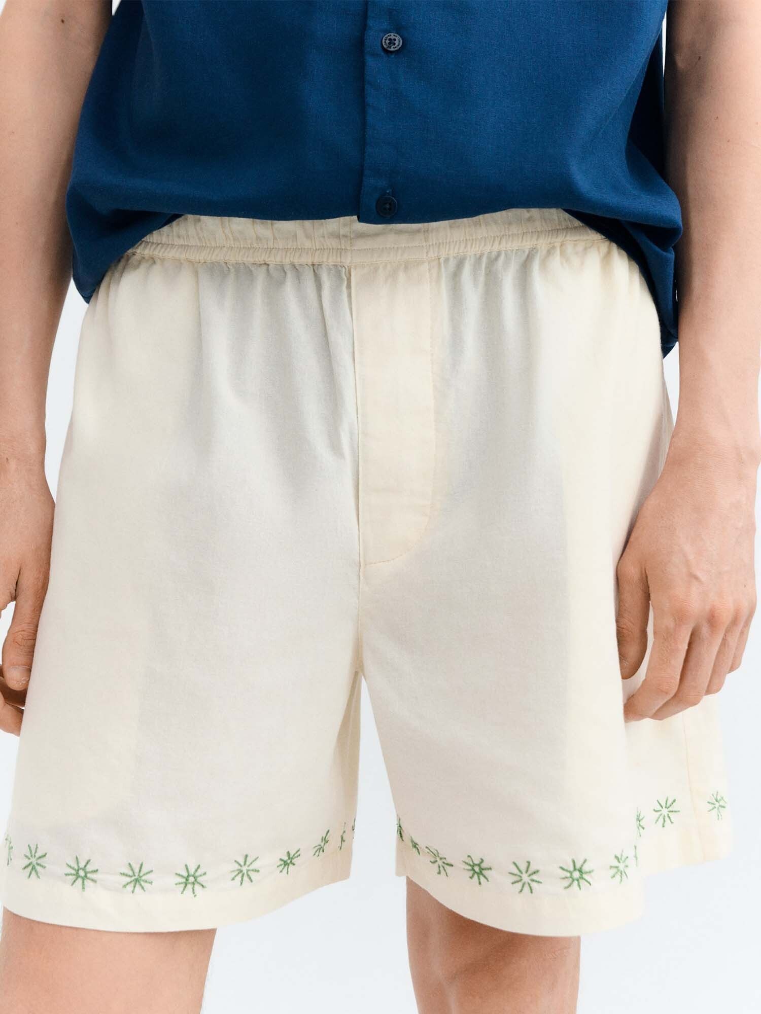 Thinking Mu Shorts Embroidery Haitam Shorts