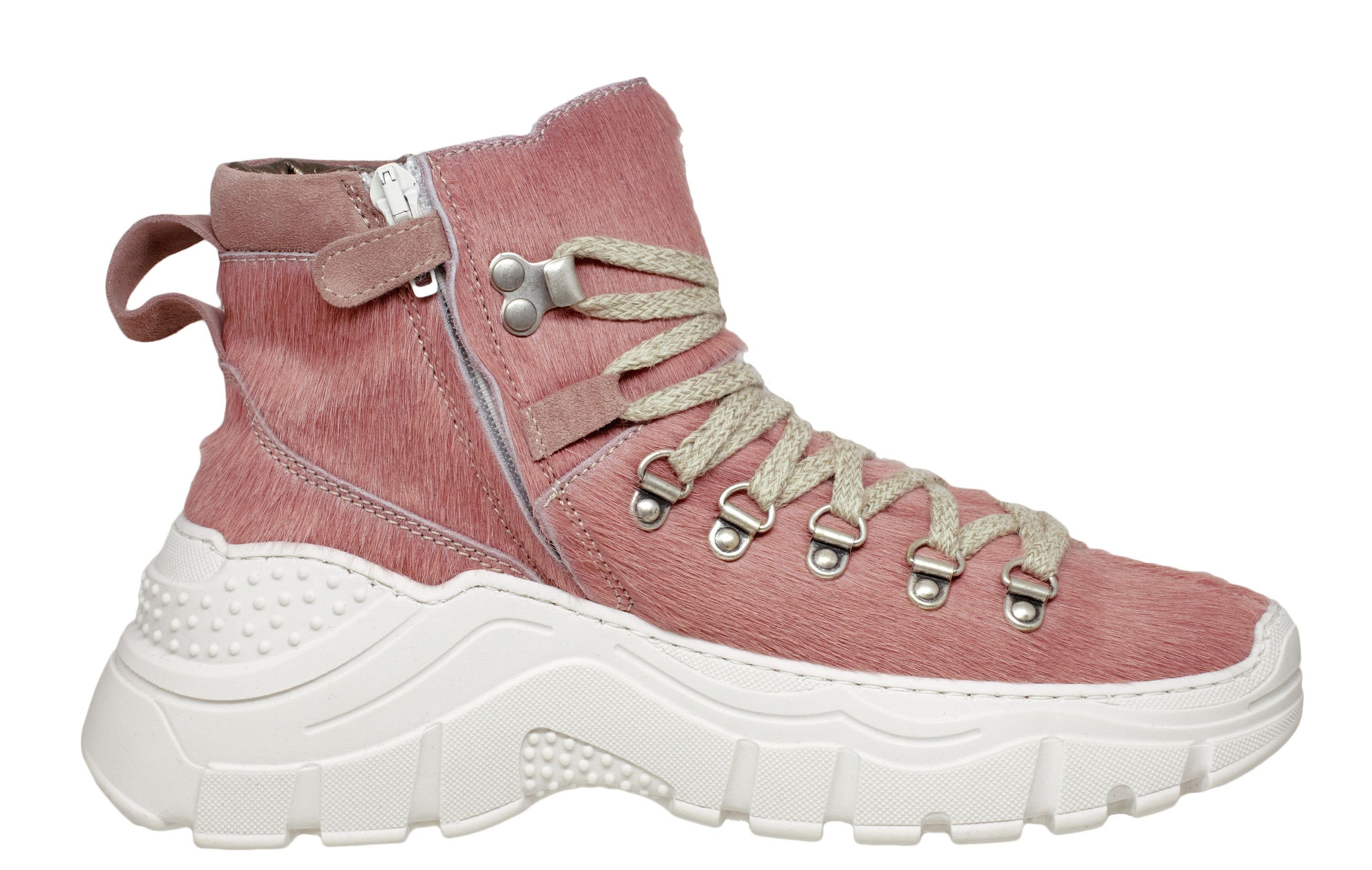 Momino Momino 3976 Sneaker innen Lammfell außen Fell Sneaker