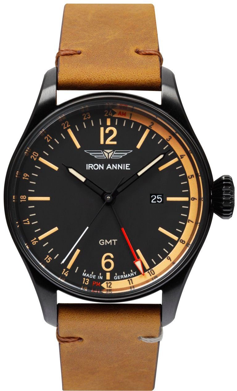 IRON ANNIE Quarzuhr Flight GMT, Control, 5148-2