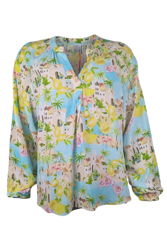 Emily Van Den Bergh Schlupfbluse Damenbluse 8860-012