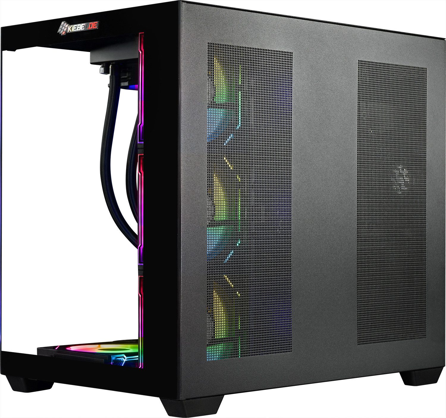 Kiebel Panorama Gaming-PC (Intel Core i9 Intel Core i9-12900KF, RTX 5060, 32 GB RAM, 1000 GB SSD, Wasserkühlung, ARGB-Beleuchtung)
