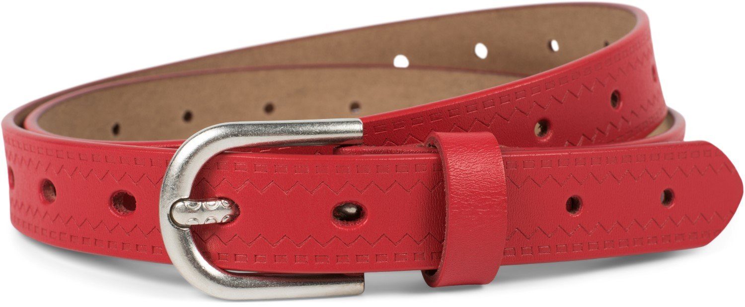 styleBREAKER Ledergürtel Leder Gürtel Azteken Muster günstig online kaufen