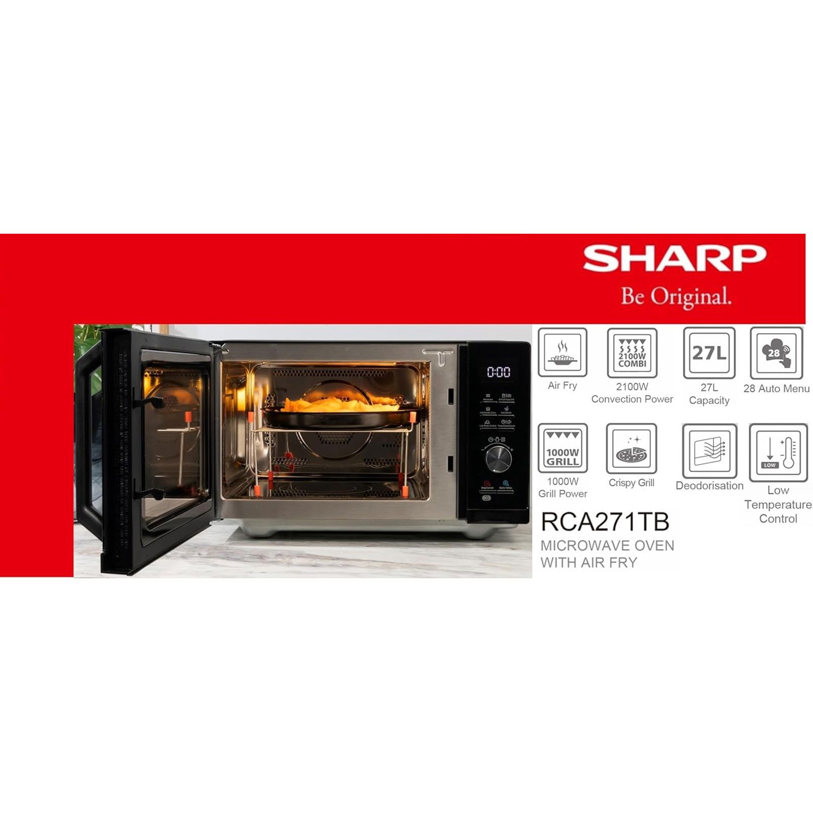 Sharp Mikrowelle RCA271TB