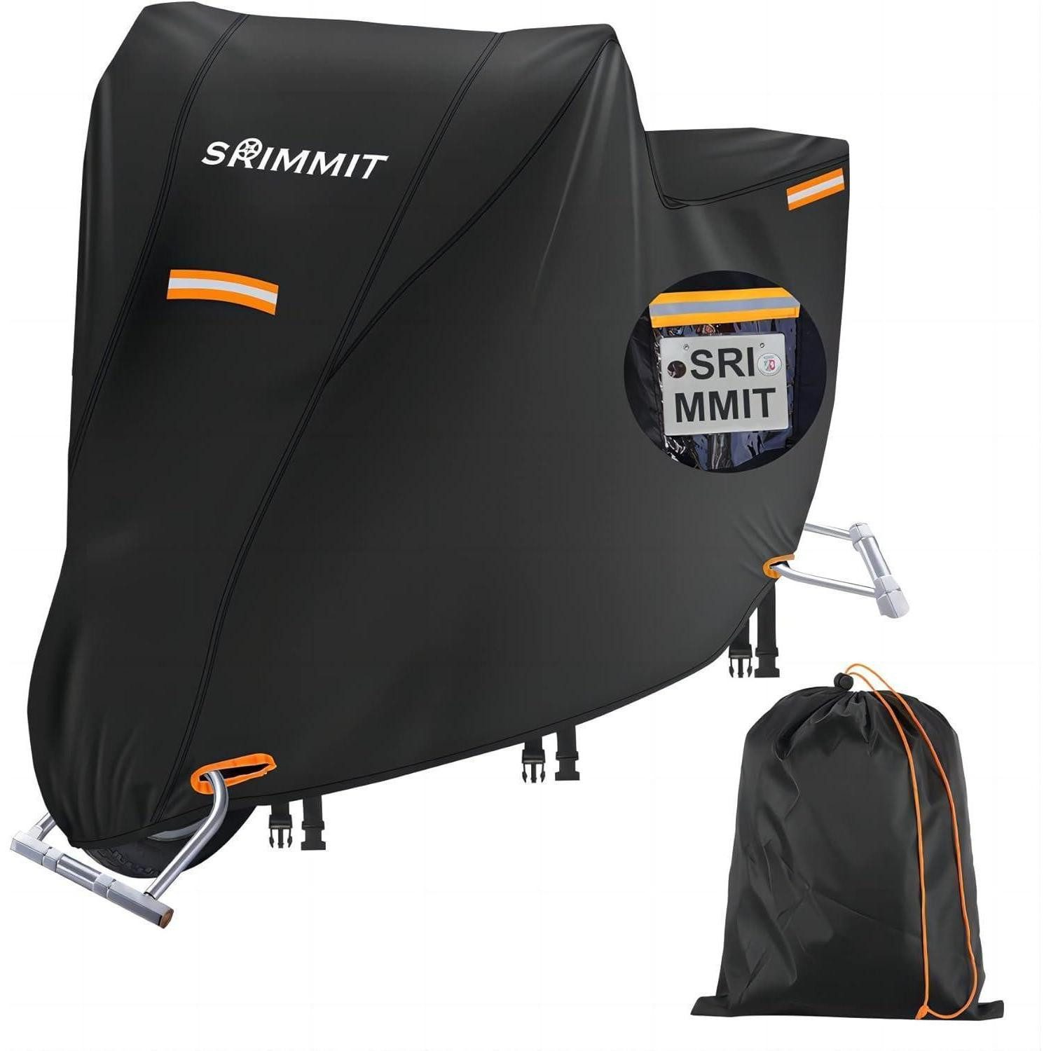 LuxusKollektion Schutzplane Motorrad Plane Abdeckung Harley Davidson Wasserdicht 420D XL