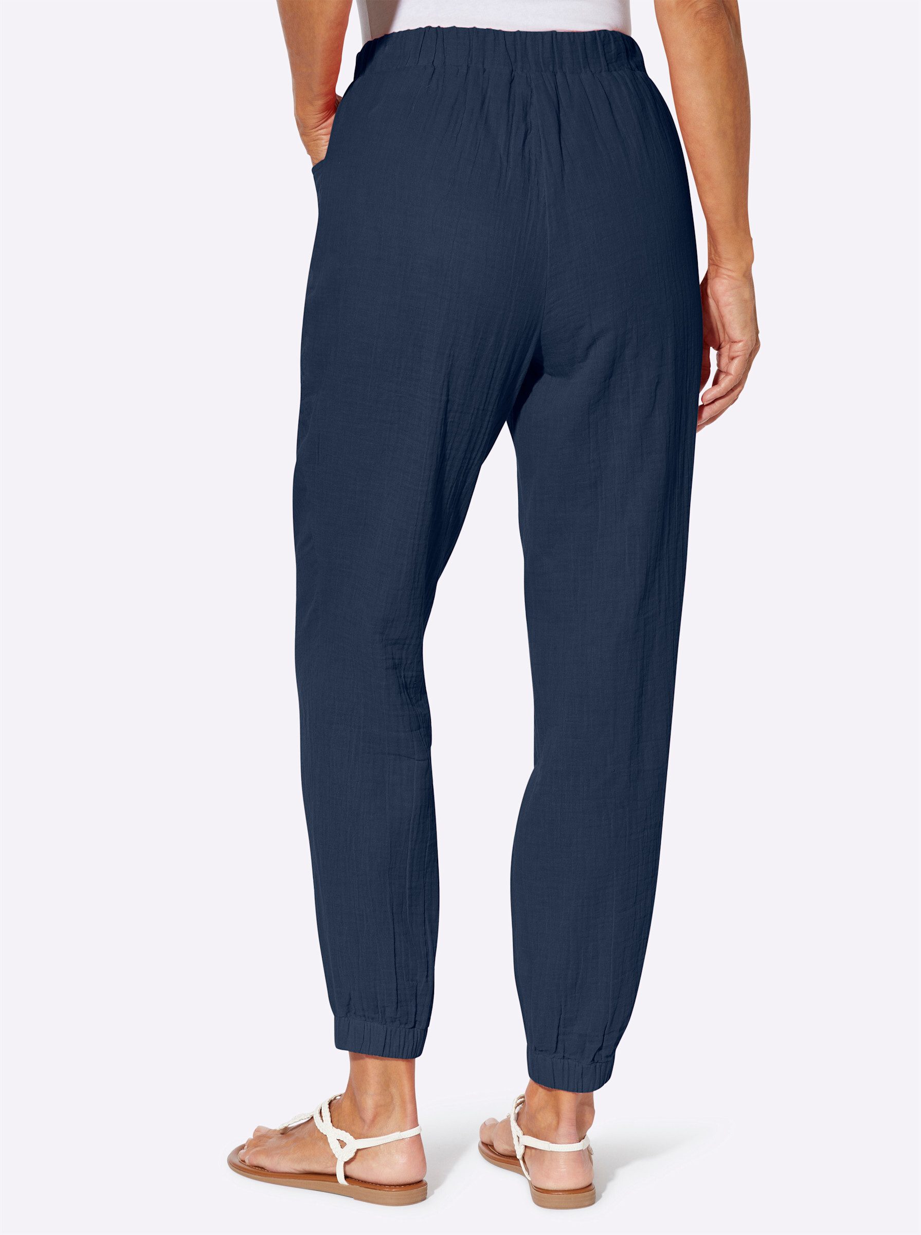 Sieh an! Jerseyhose Schlupfhose komfortabel günstig online kaufen