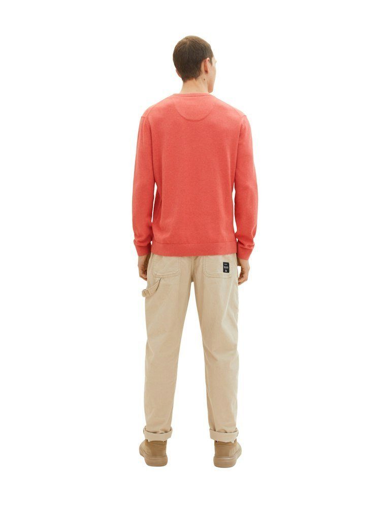 TOM TAILOR Sweatshirt Basic Crewneck Knit günstig online kaufen