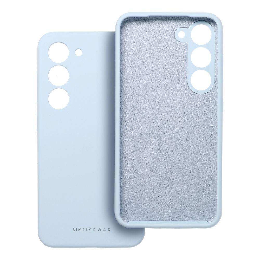 ROAR Handyhülle Cloud Skin Hülle für XIAOMI Redmi Note 15 5G Stoßfest Hellblau 6,77 Zoll, Samtweiche Premium-Silikonhaptik