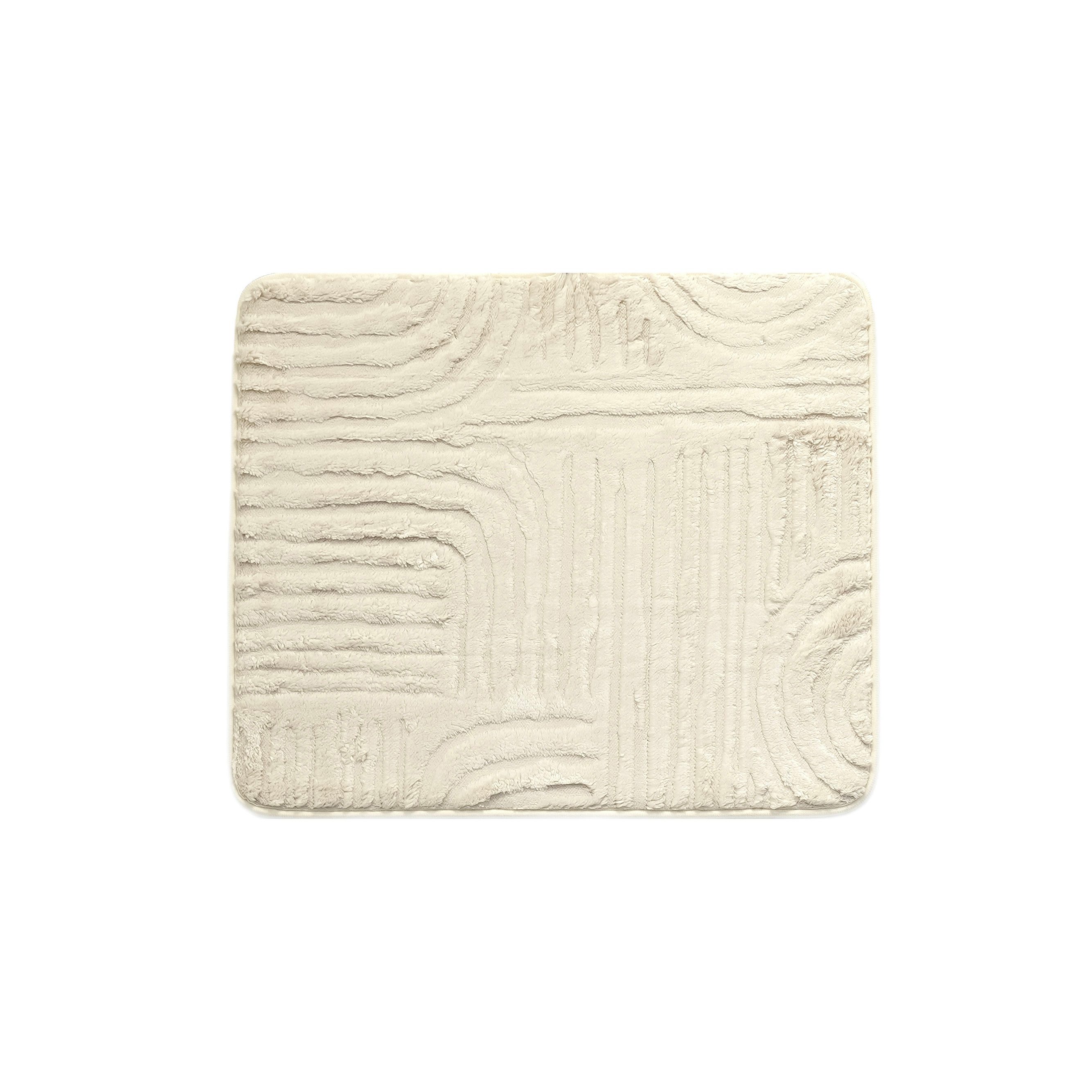 Almina Badematte WC-Set Elegance - 2-teiliges Badematten-Set, rutschfest & günstig online kaufen