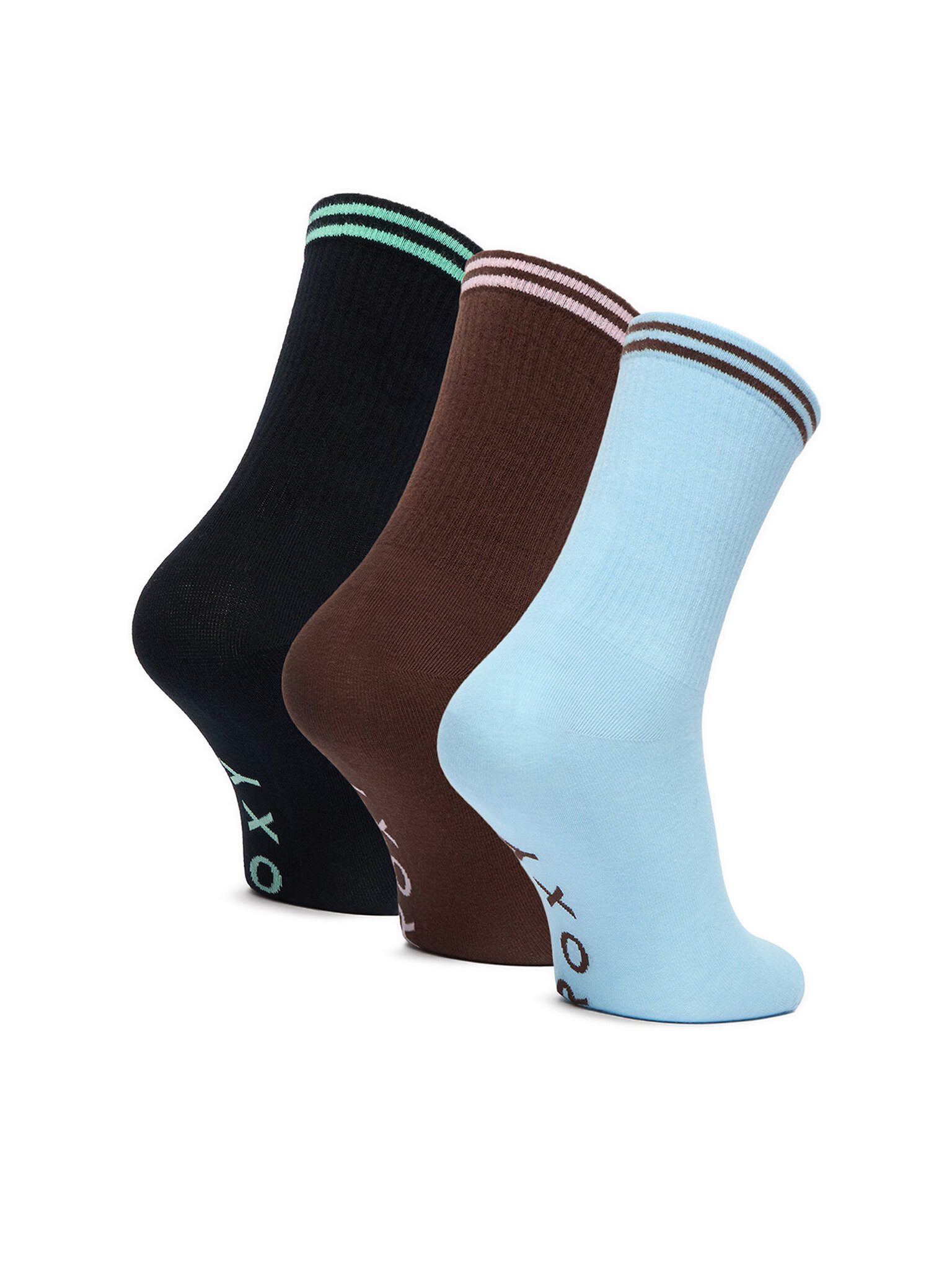 Roxy Basicsocken Roxy Women's Long Socks Colorful ROXY-CEO_BR_ROXY_2032_W_AW25 (3-PACK)