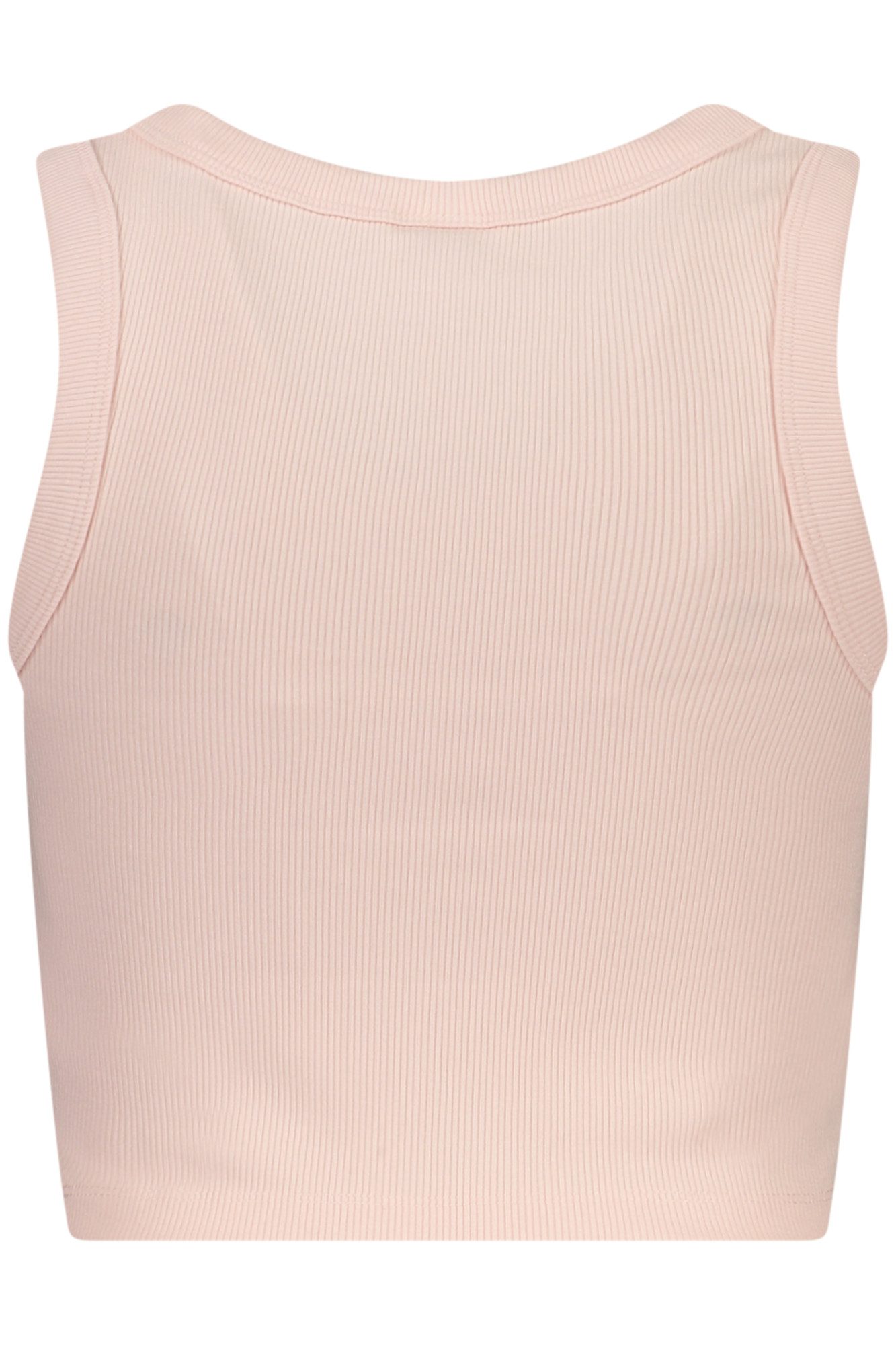 GUESS JEANS T-Shirt Damen-Top Rosa mit Strass und Logo - Breite