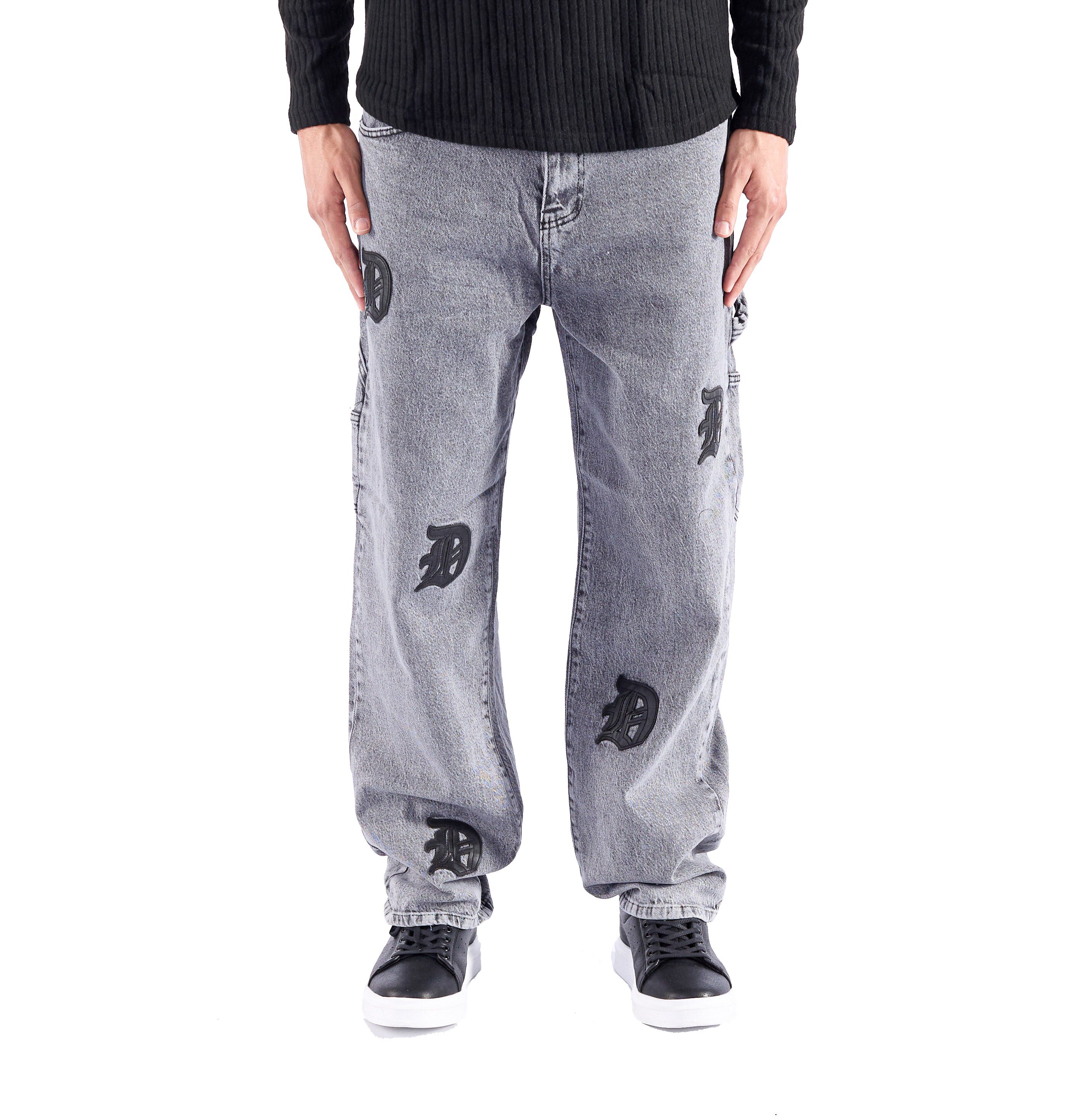 Denim House Loose-fit-Jeans Ausgefallene Herren Baggy Jeans Loose Fit Denim günstig online kaufen