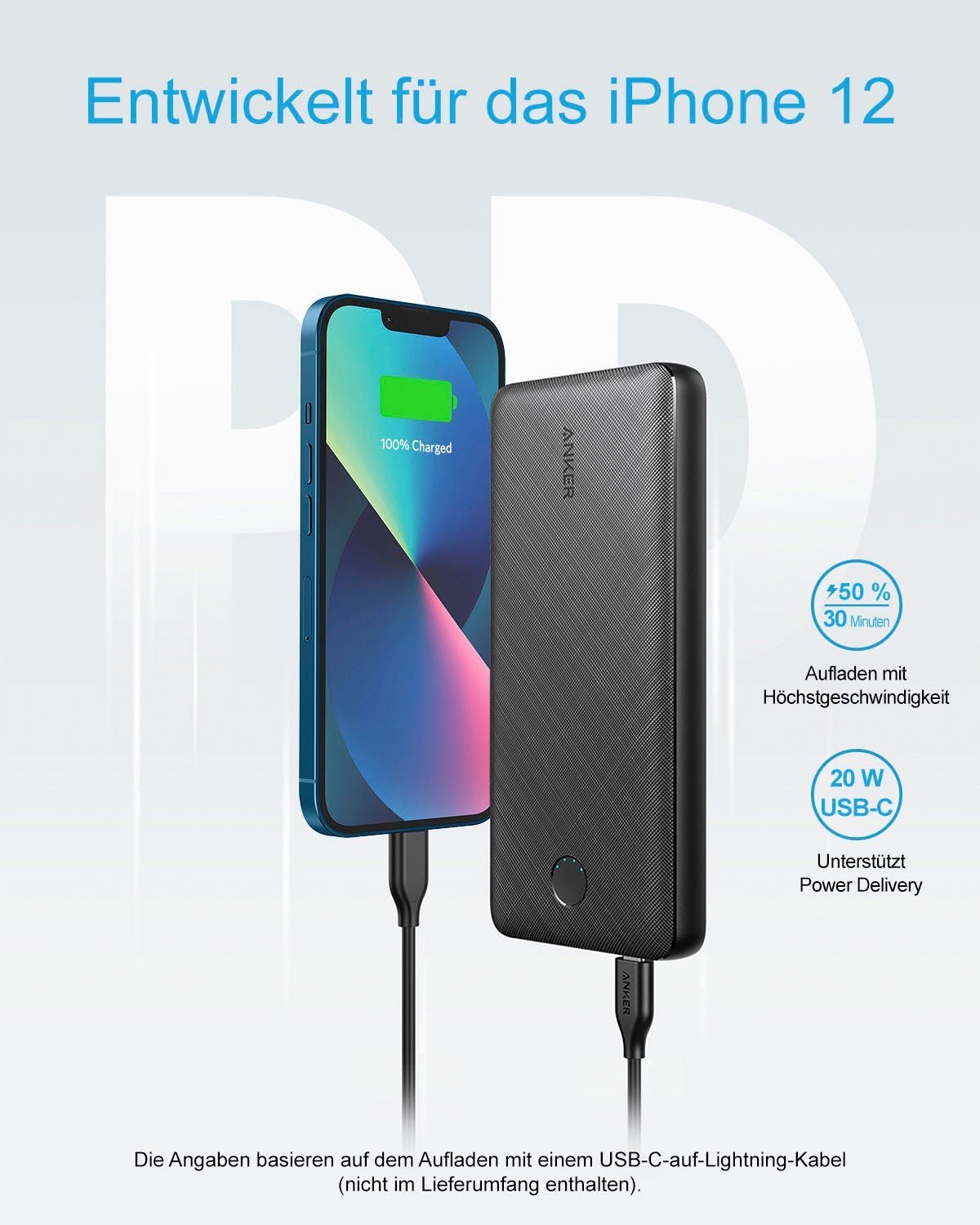 Anker PowerCore III Sense Akku 20000 20K mAh