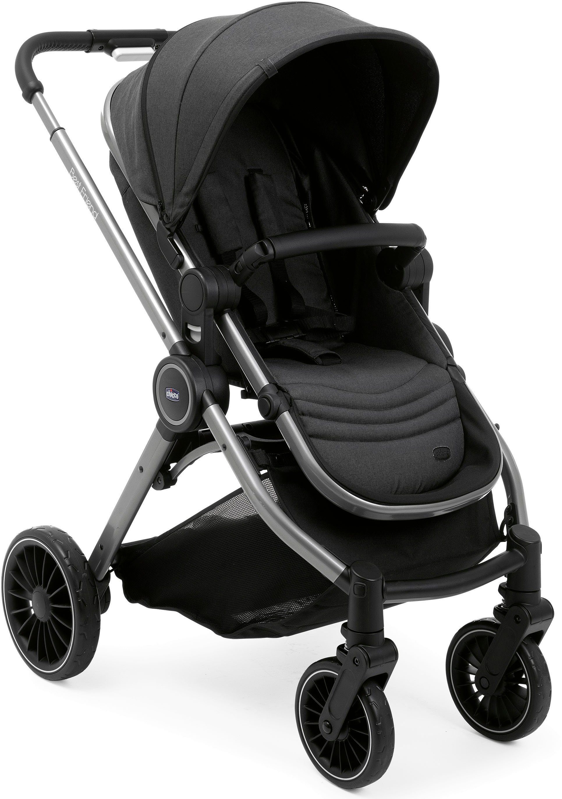 Chicco Sportbuggy Buggy Best Friend Pro, pirate black, inklusive Regenschutz