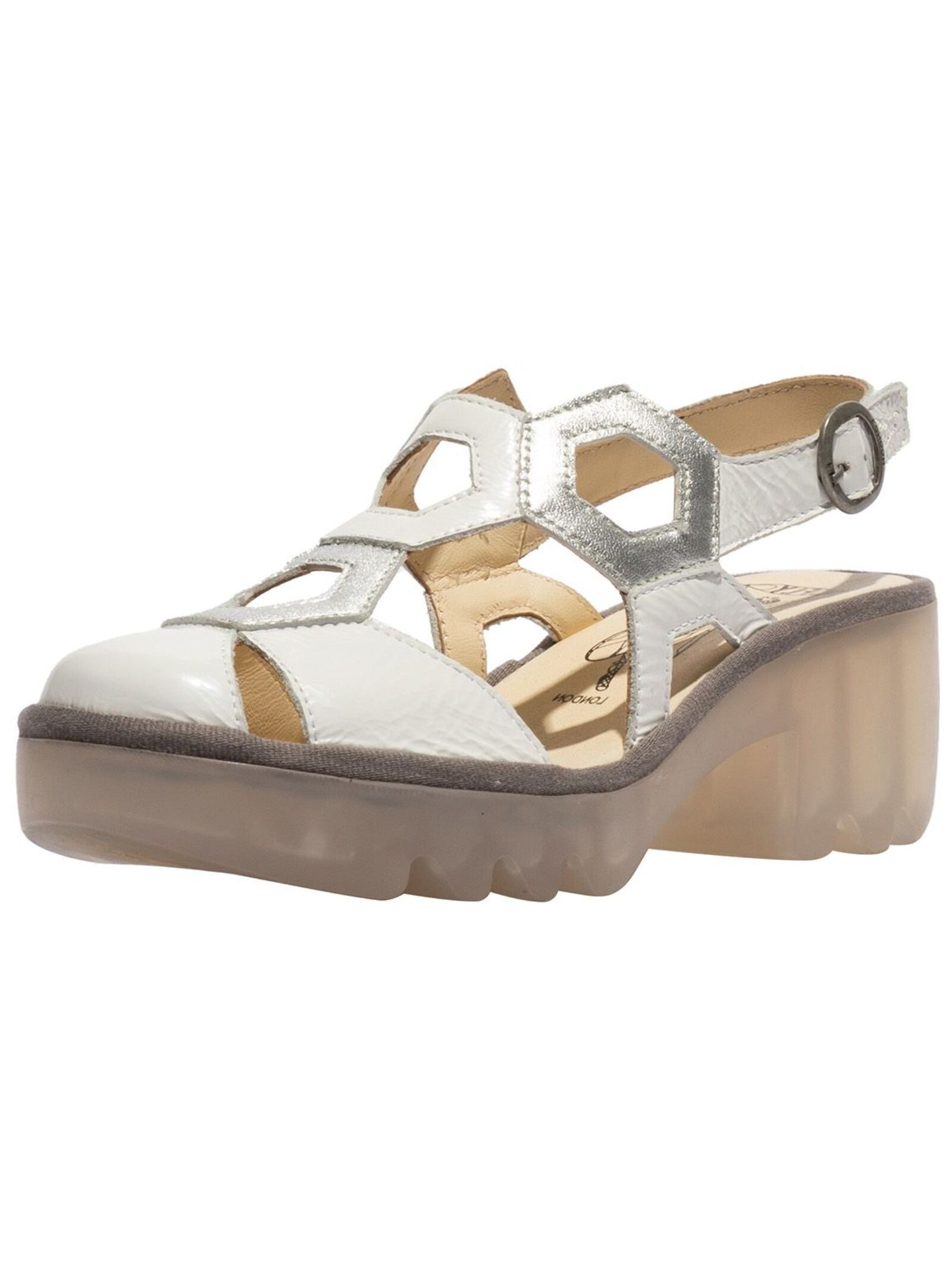 Fly London Fly London Sandalen Nappaleder High-Heel-Sandalette günstig online kaufen