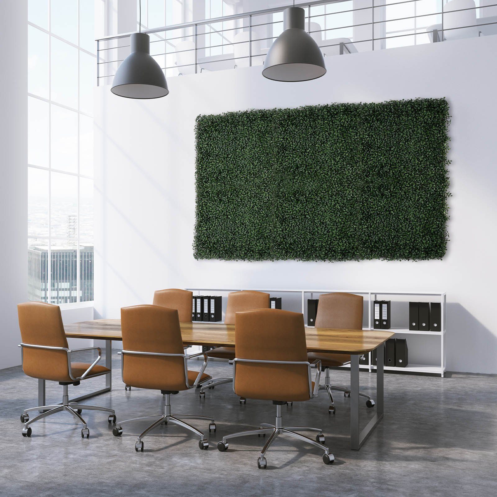 Kunstpflanze Pflanzenwand Boxwood Dark-Green, Karat, UV-beständig günstig online kaufen
