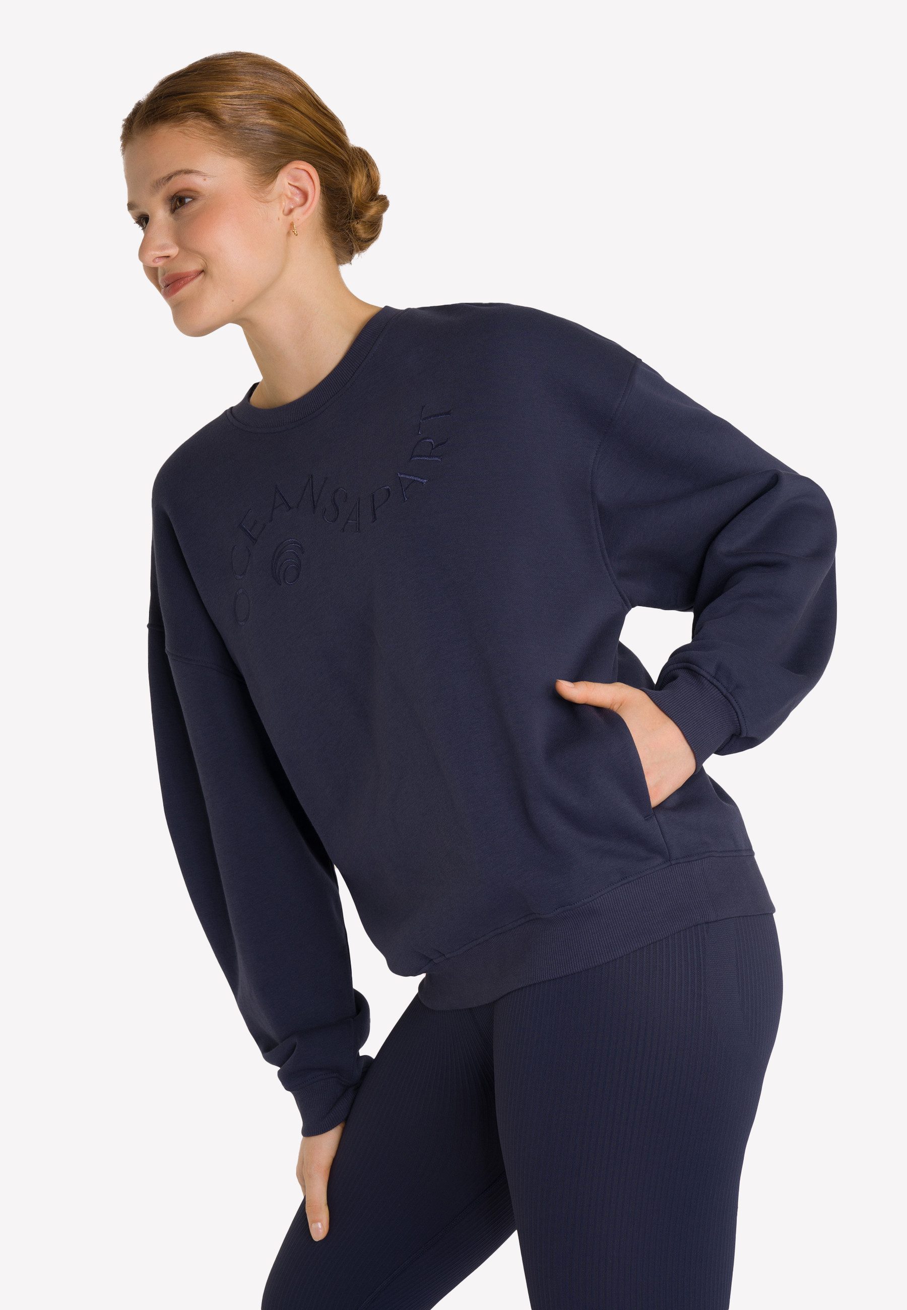 OCEANSAPART Sweater Maya (1-tlg) mit oversized Fit