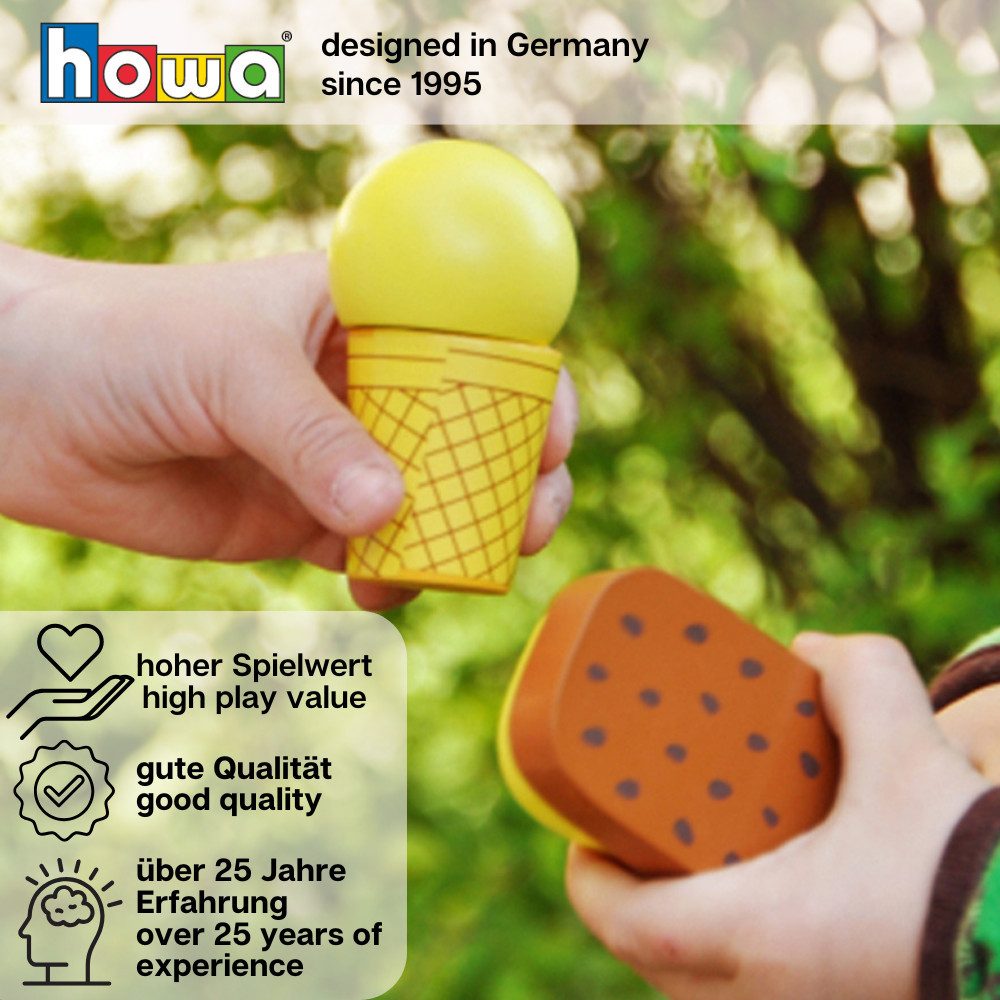 howa Spiellebensmittel, Eisstand mit Zubehör und Spielgeld