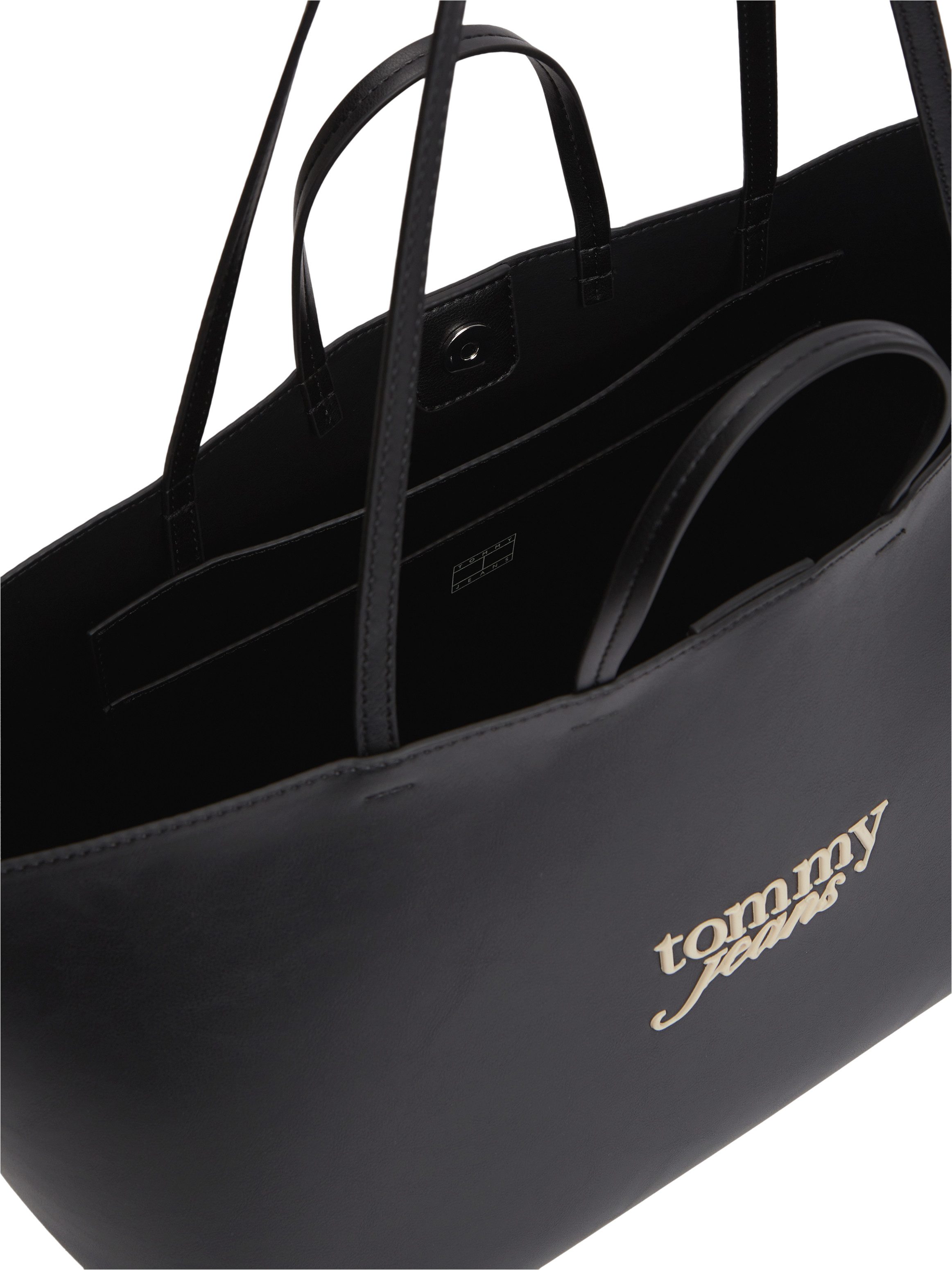 Tommy Jeans Shopper TJW MUST TOTE, Tragetasche, Umhängetasche, Schultertasche mit doppelten Tragegriffen – Bild 5 von 5