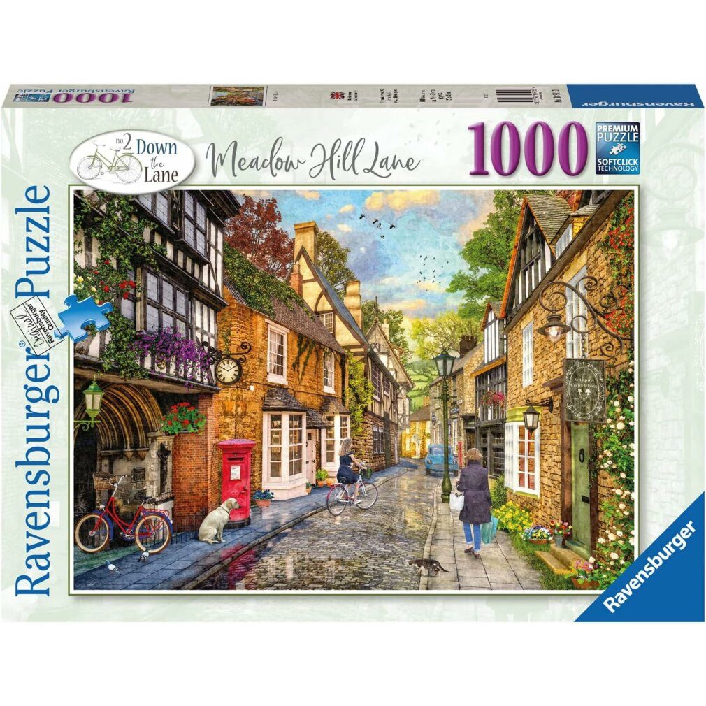 Ravensburger Puzzle Puzzle Meadow Hill Lane 1000 Teile, Puzzleteile günstig online kaufen