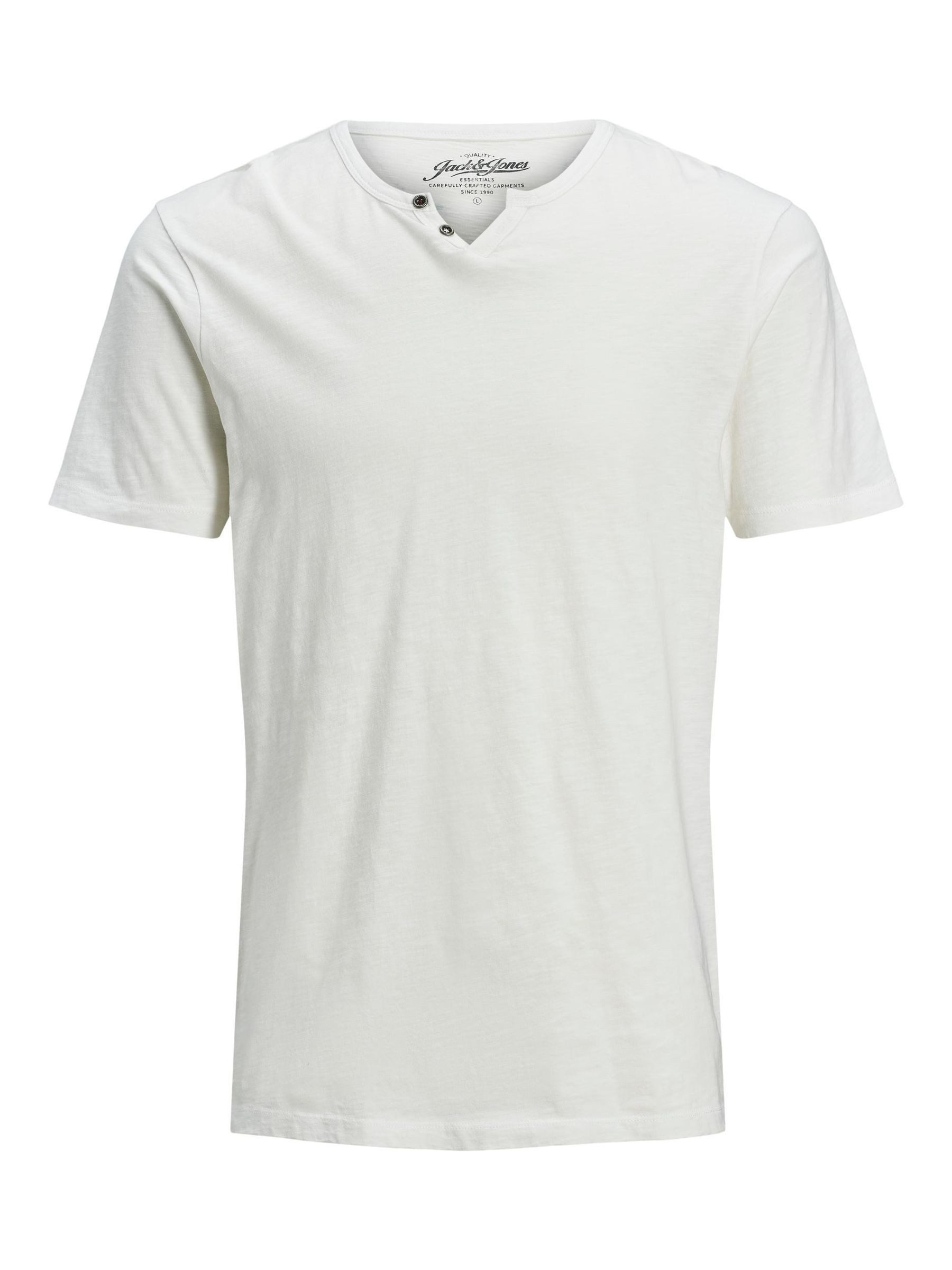 Jack & Jones T-Shirt JJESPLIT NECK TEE SS NOOS günstig online kaufen