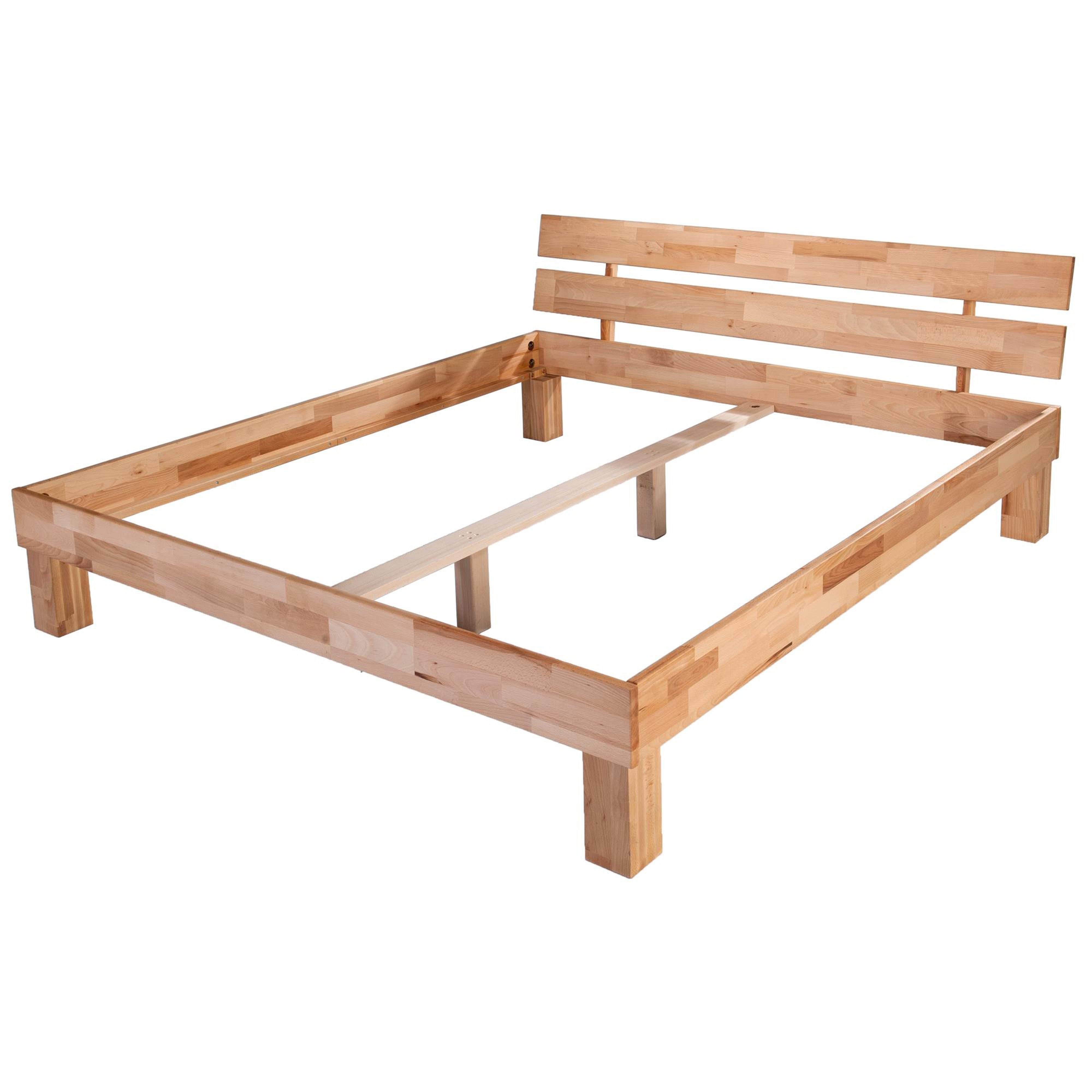 Betten-ABC Bett Bubema Juliane – Massivholzbett aus Kernbuche, natur geölt günstig online kaufen