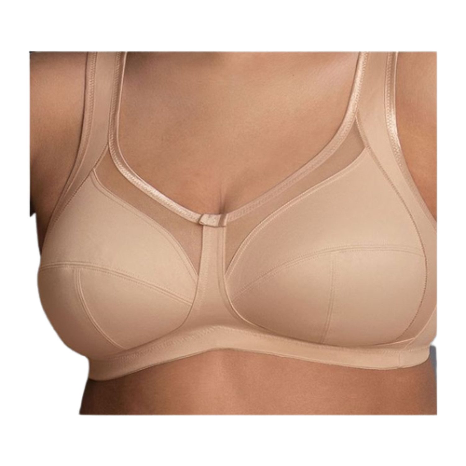Anita Dr. Helbig GmbH Sport-BH CLARA - Komfort-BH ohne Bügel - Sand 80 C