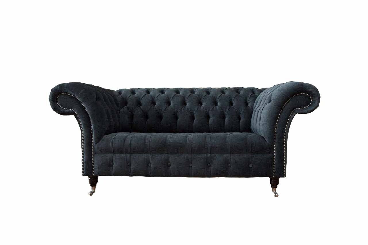 In Luxus JVmoebel Sofa Textil Sofa Sitz Sitzer Polster Chesterfield 2 Design Europe Neu, Made Couch