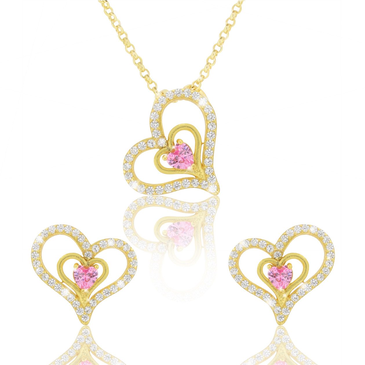 Schmuckset Lovely Pink