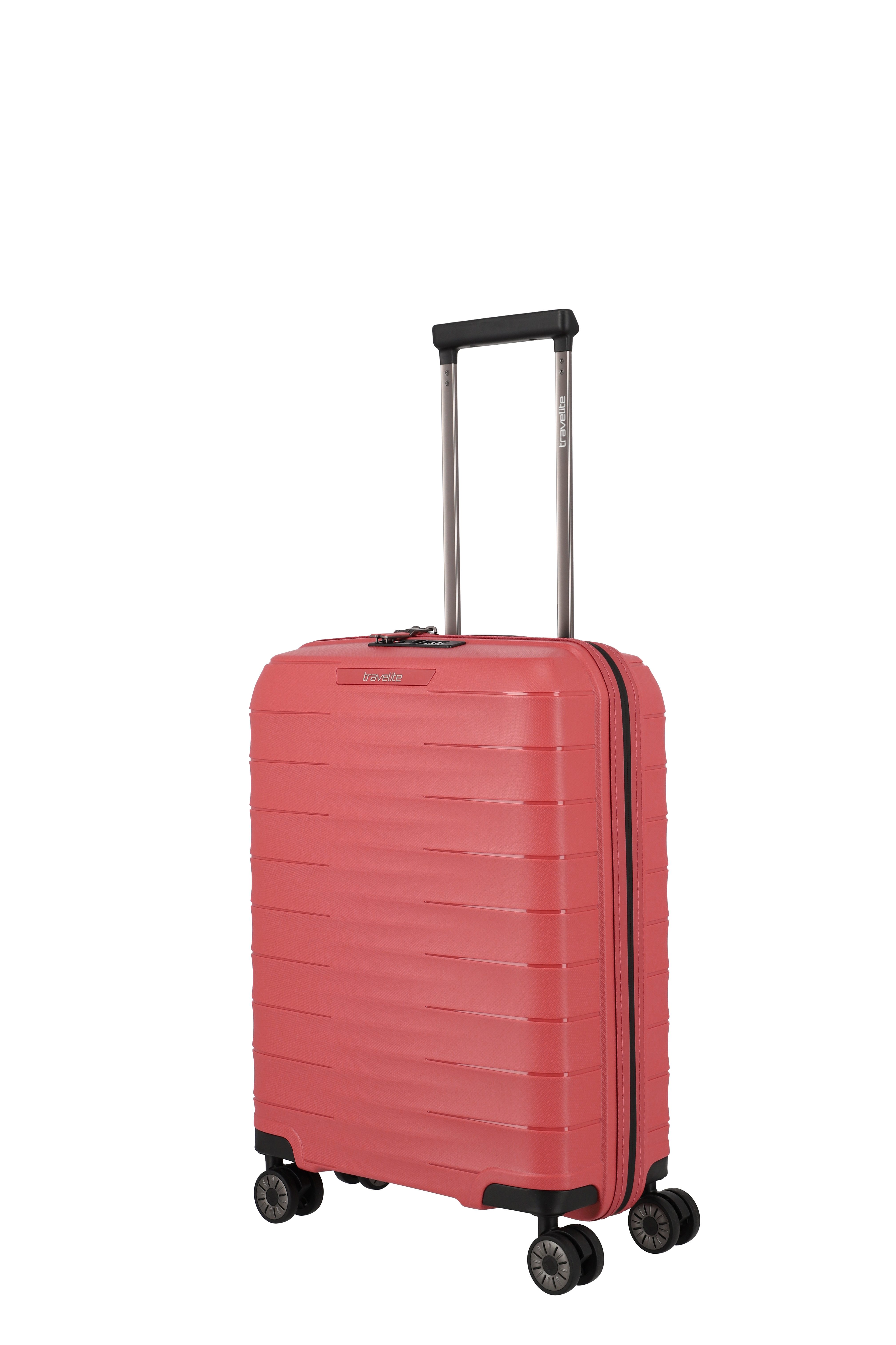 travelite Trolley MOOBY Koffer Hartschale, 4 Rollen, mit TSA-Schloss und kratzresistenter Oberfläche – leicht und robust