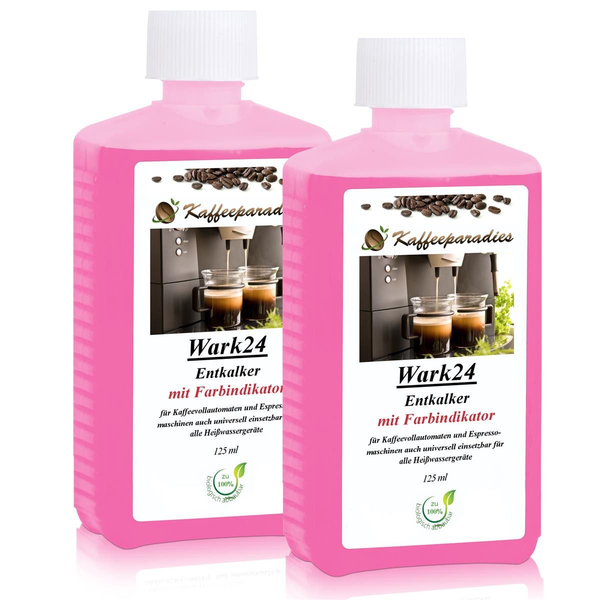 Wark24 Wark24 Universal Entkalker 125ml für Kaffeevollautomaten, Universal (2 Entkalker