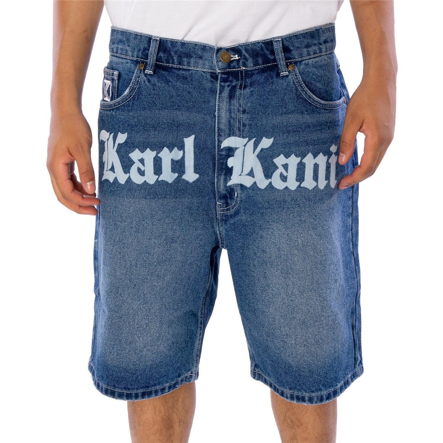Shorts Karl Kani Herren Karl Kani OG Old English Denim Shorts