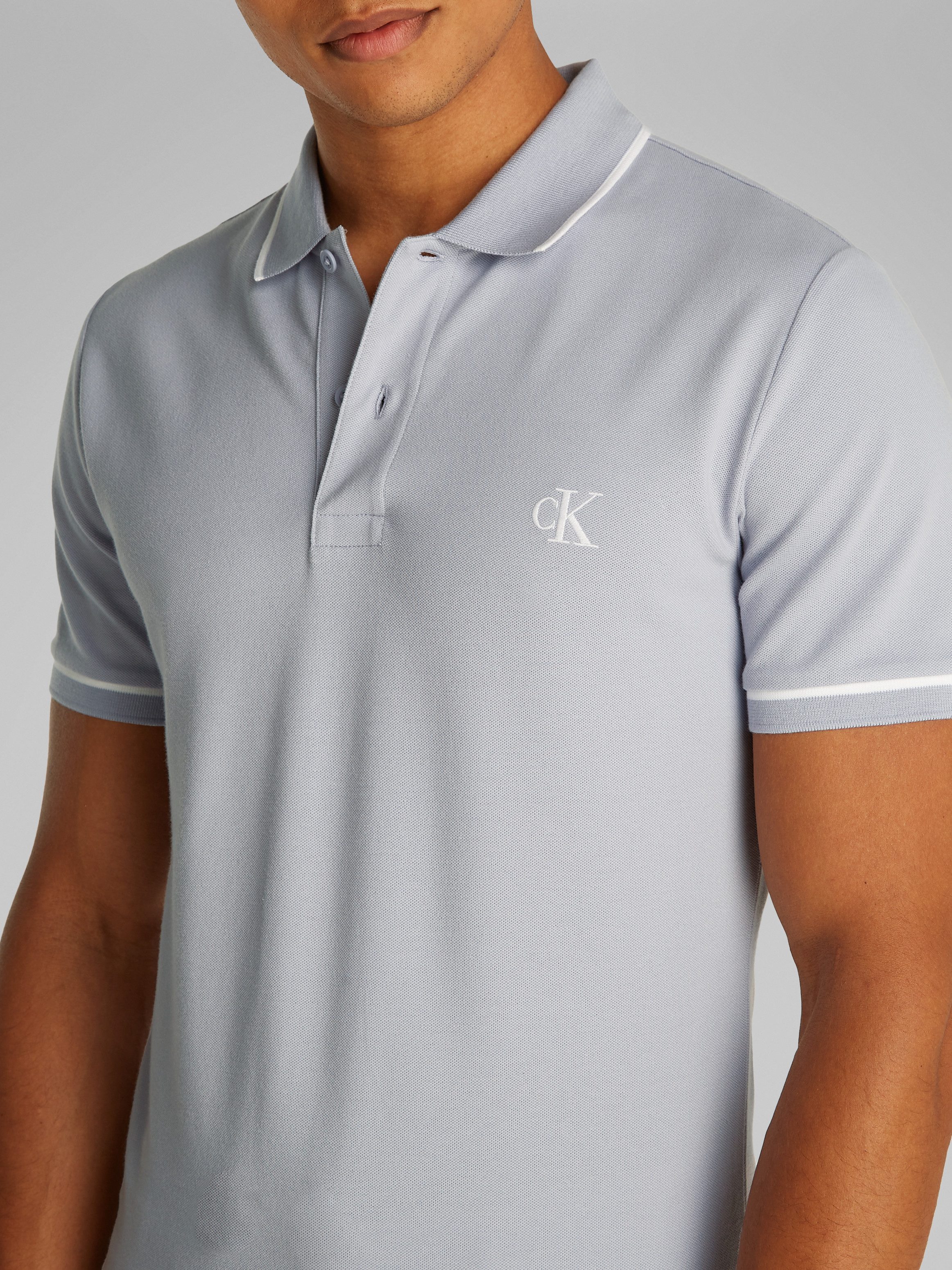 Calvin Klein Jeans Poloshirt TIPPING SLIM günstig online kaufen