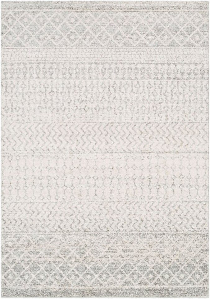 Teppich GEOMETRIC, Surya, rechteckig, Höhe: 8 mm, Höhe: 8 mm
