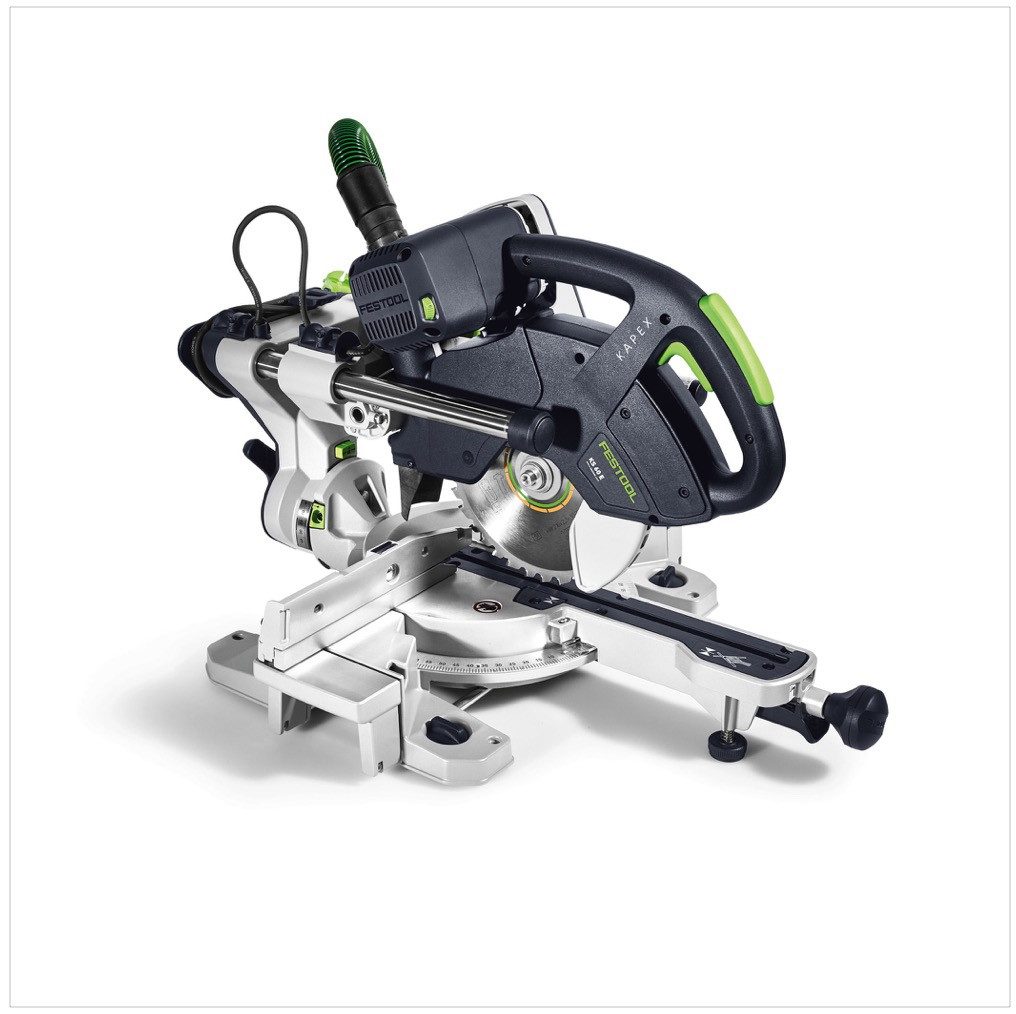 FESTOOL Kapp- und Gehrungssäge KS 60 E KAPEX Kapp Zugsäge 1200W 216mm + Sägeblatt HW (561683)
