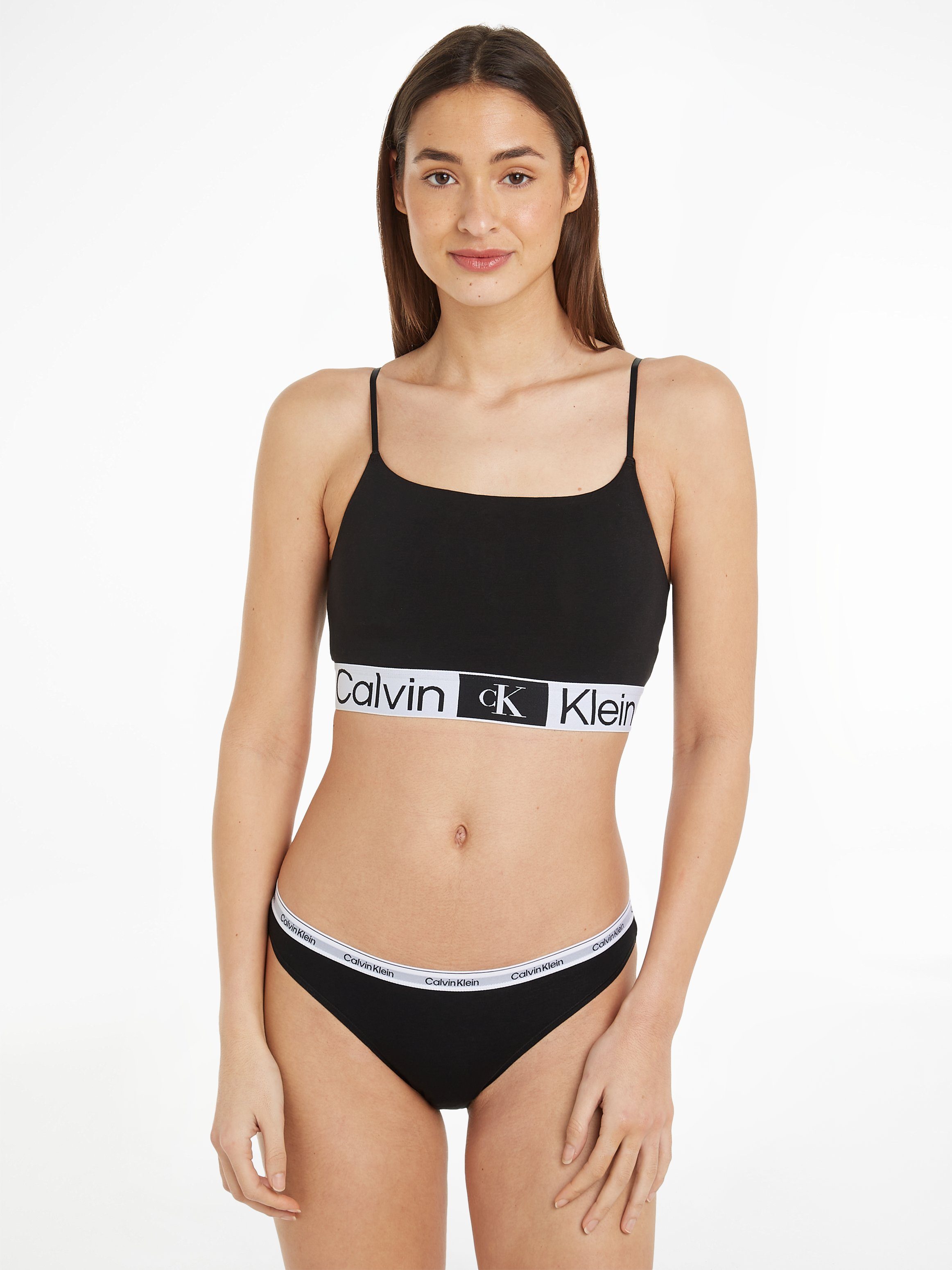 Calvin Klein Underwear Bralette LIGHTLY LINED BRALETTE mit Logobund günstig online kaufen