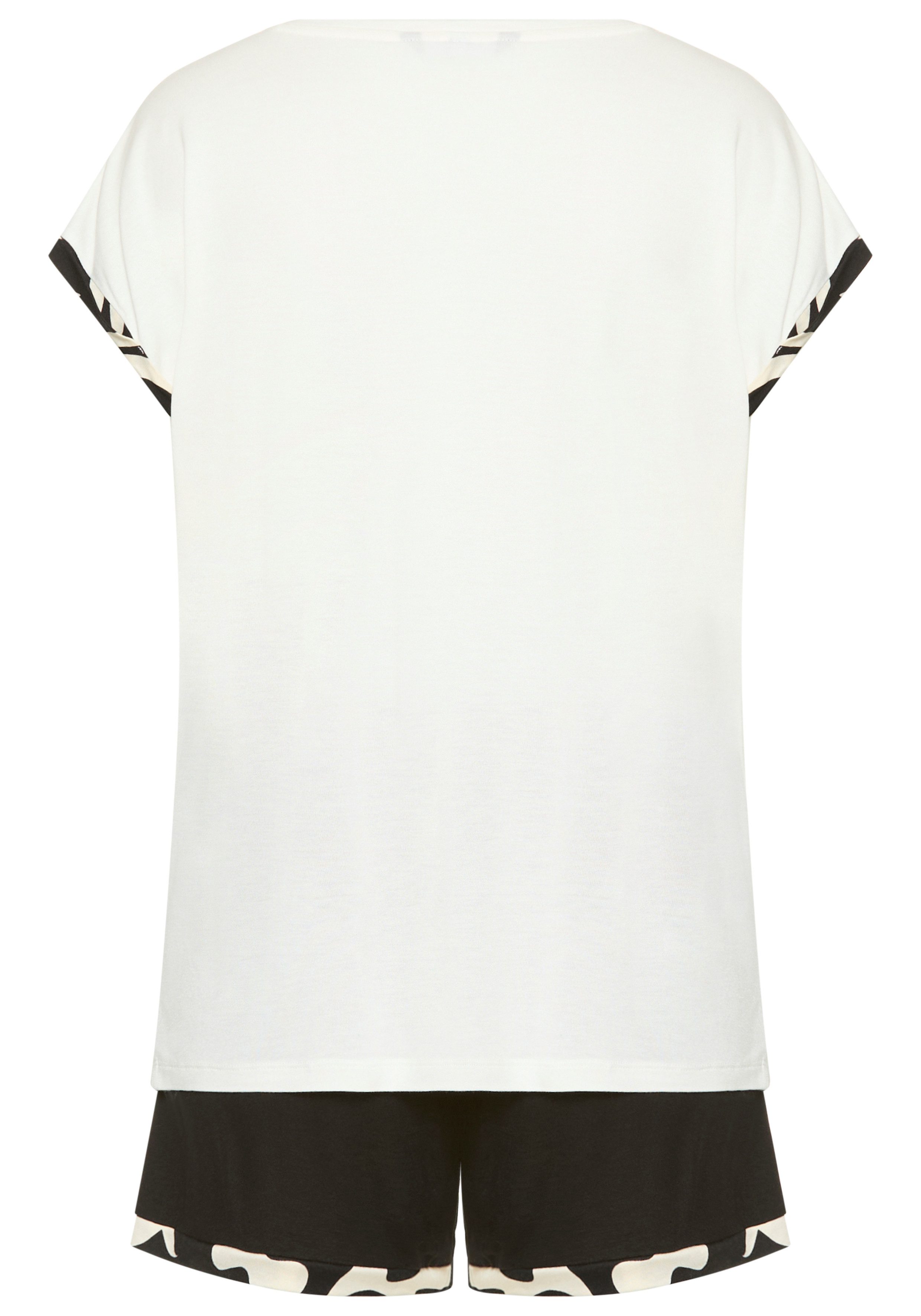 French Connection Shorty (Set, 2 tlg) im zeitlosen Schwarz-Weiß-Look