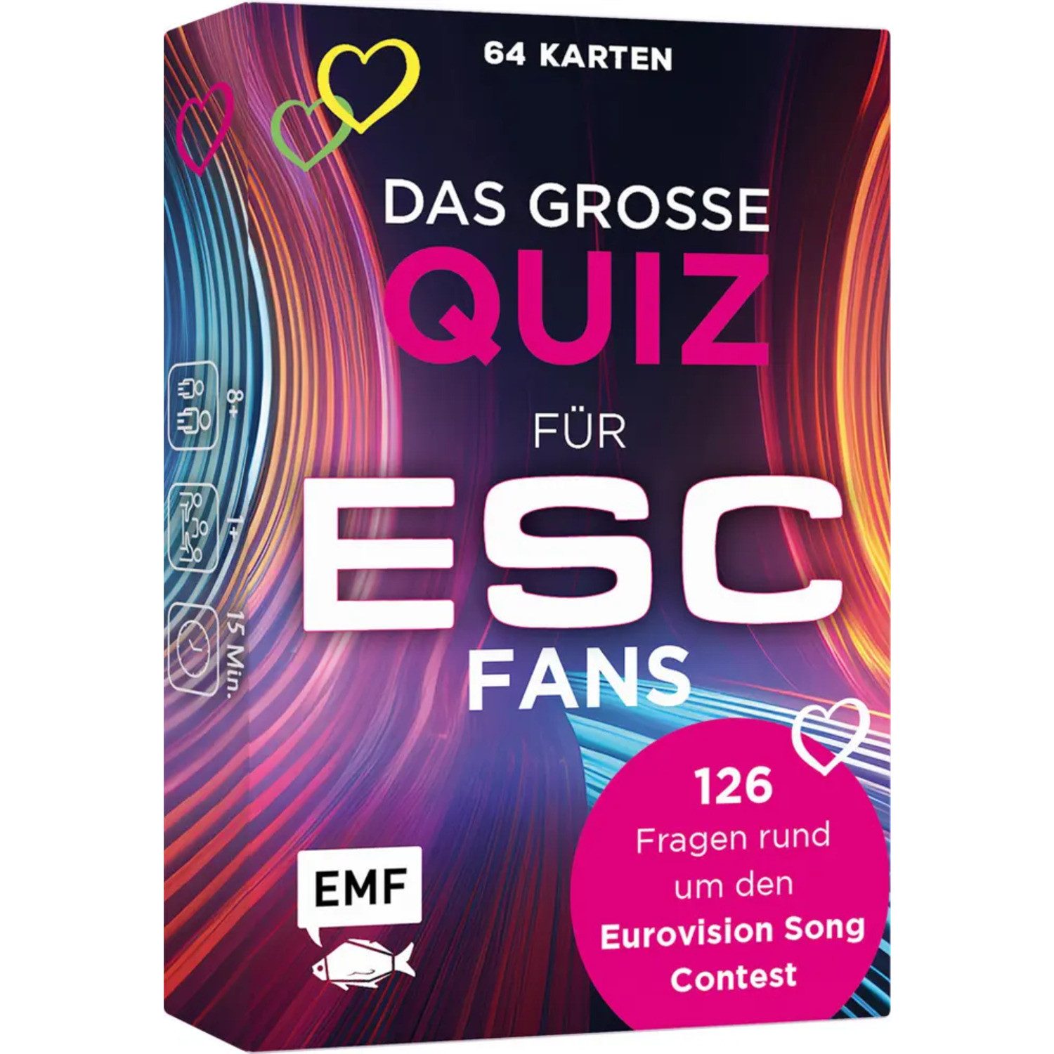 Michael Fischer Spiel Kartenspiel: Das große Quiz für ESC-Fans
