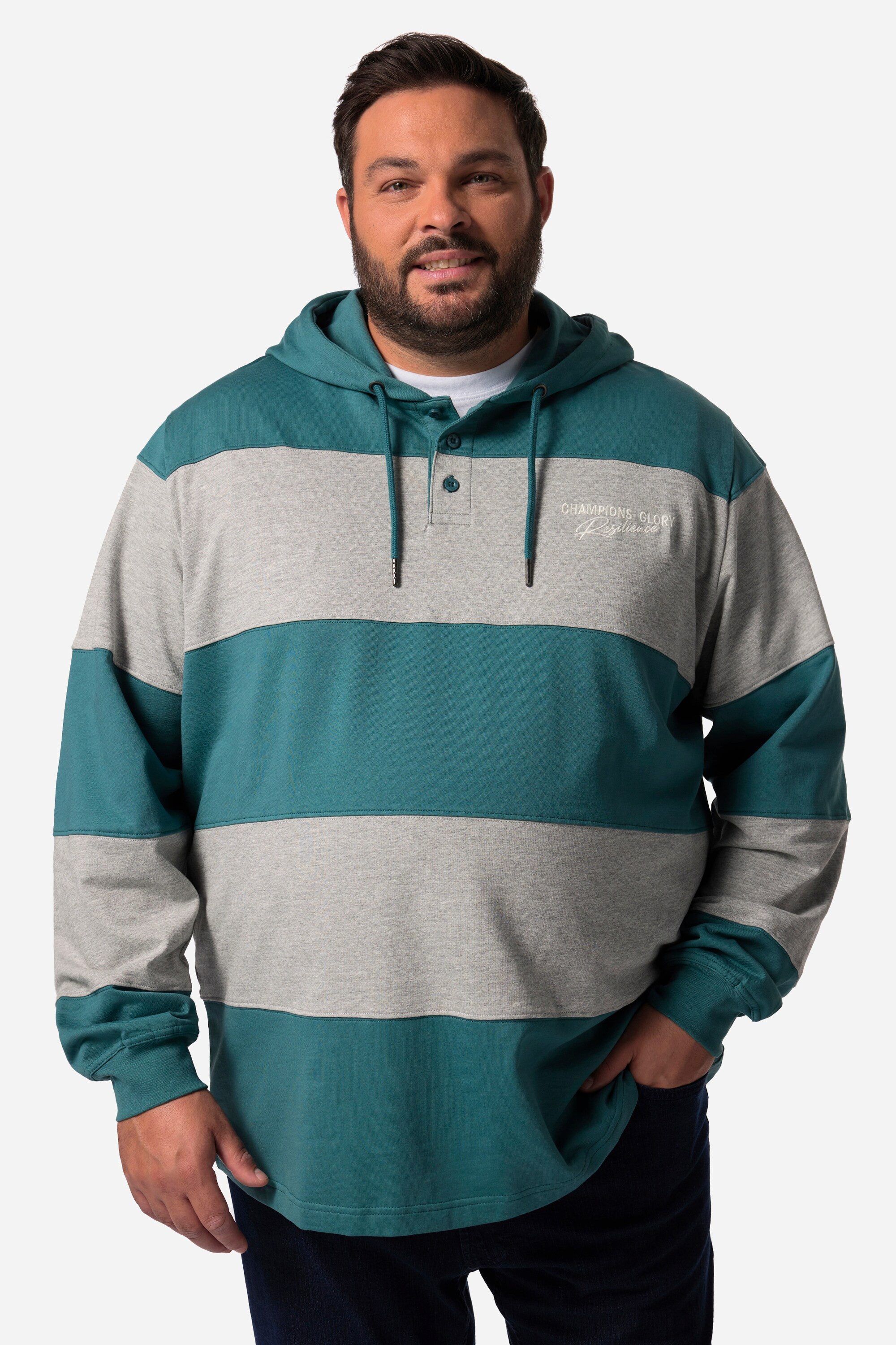 Sweatshirt Hoodie Print-Motiv Kapuze