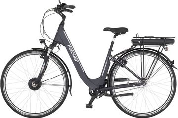 FISCHER Fahrrad E-Bike CITA ECU 1401 44, 7 Gang Shimano Nexus Schaltwerk, Nabenschaltung, Frontmotor, 522 Wh Akku, (mit Rahmenschloss), Pedelec