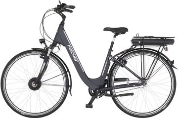 FISCHER Fahrrad E-Bike CITA ECU 1401 44, 7 Gang Shimano Nexus Schaltwerk, Nabenschaltung, Frontmotor, 522 Wh Akku, (mit Rahmenschloss)