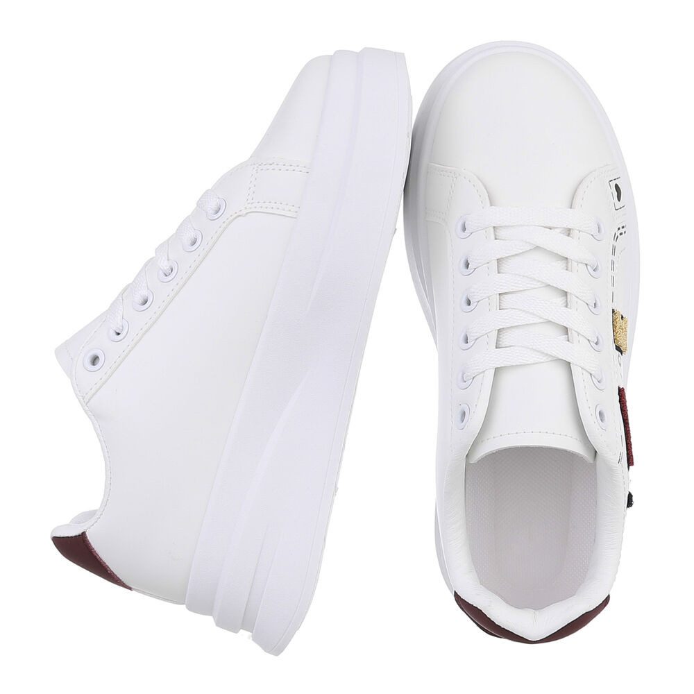 Ital-Design Modischer Sneaker mit Stickdetails für günstig online kaufen