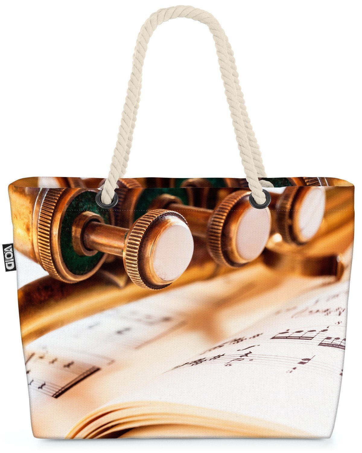 VOID Strandtasche (1-tlg), Trompete Instrument Klassik Trompete Instrument Klassik Musik Noten S