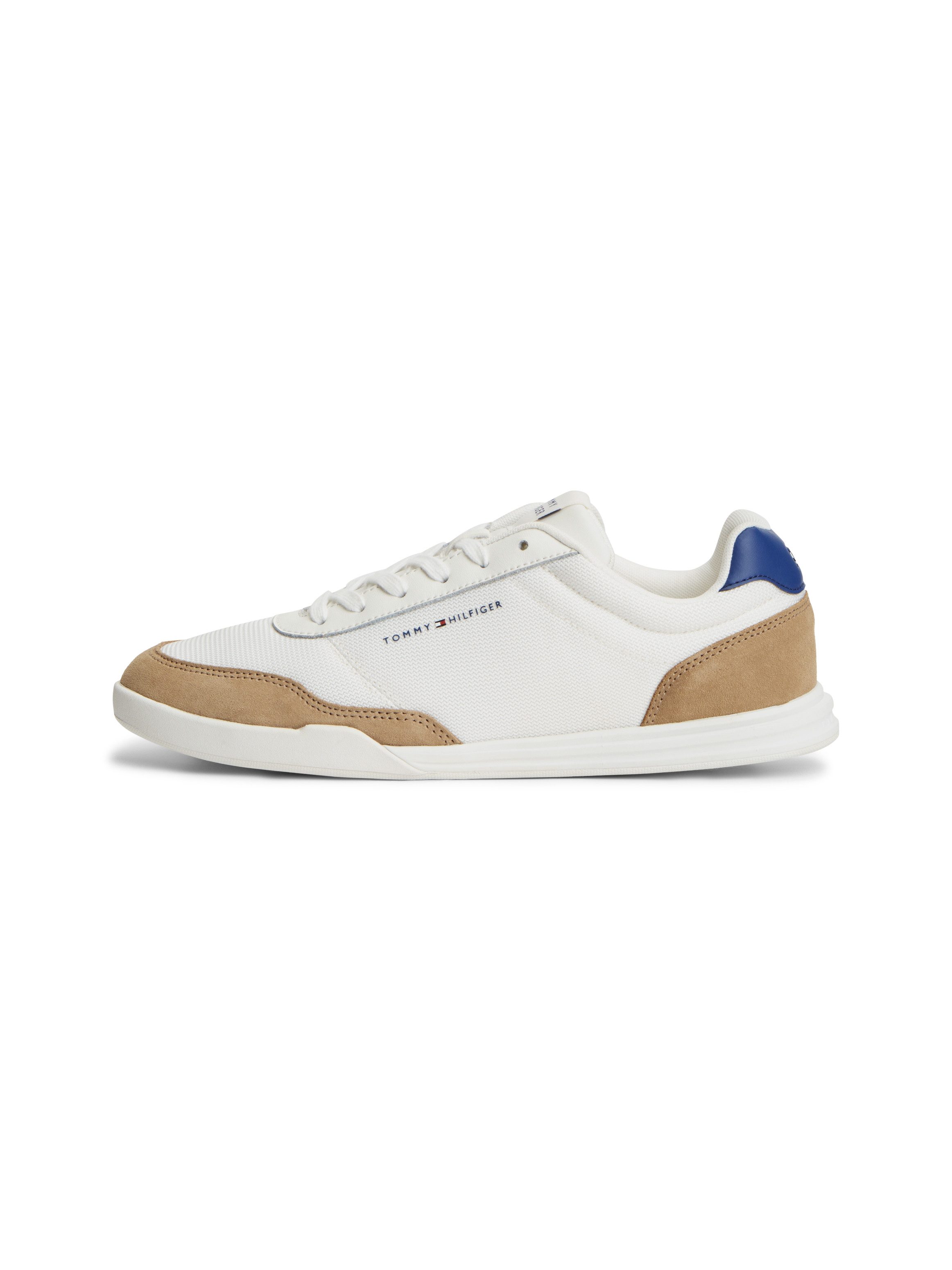 Tommy Hilfiger LO PRO CUPSOLE NYLON SUEDE MIX Sneaker Freizeitschuh, Halbschuh, Schnürschuh mit seitlichem Logo – Bild 4 von 5