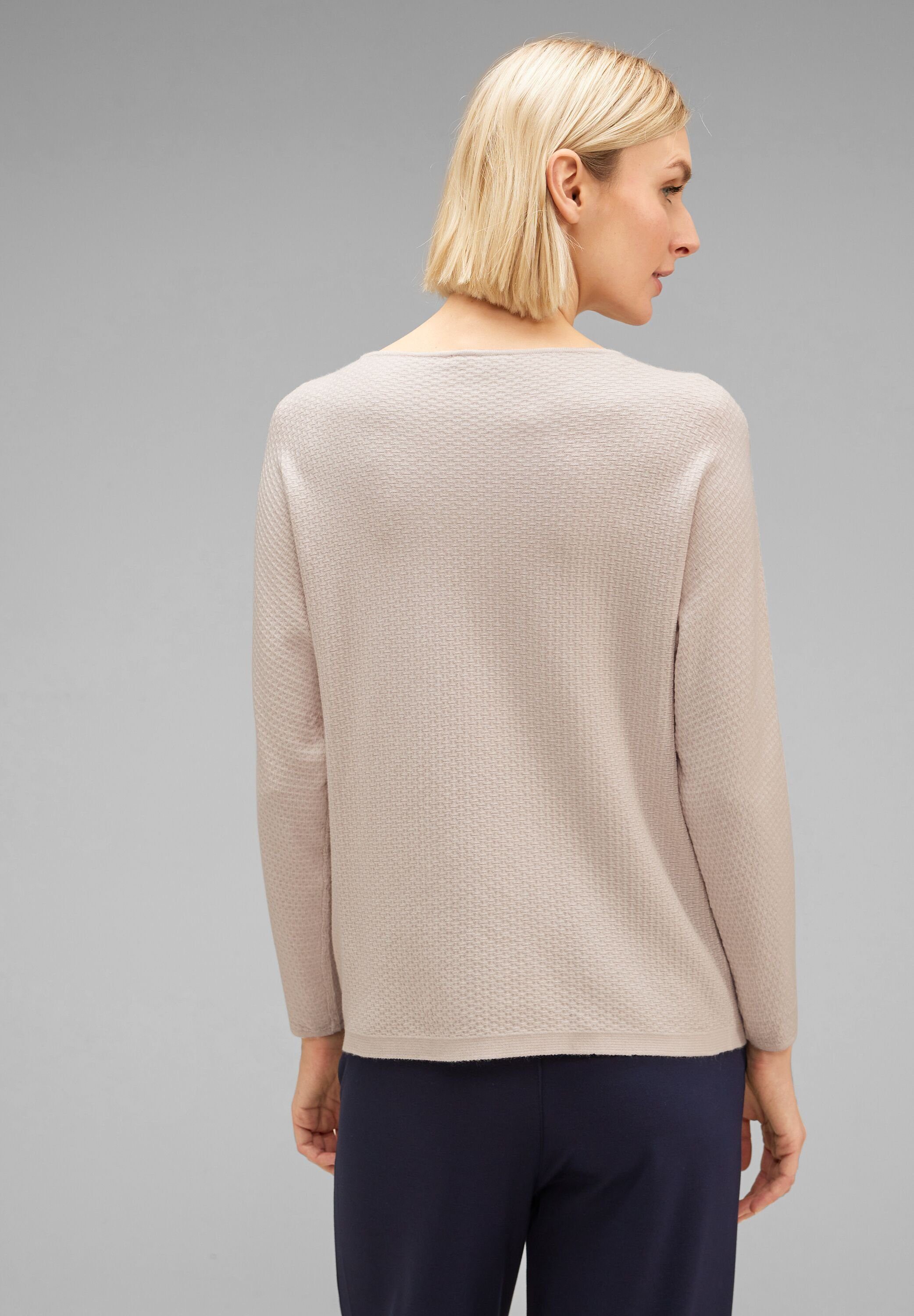 Strickpullover ONE cream whisper STREET melange