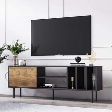 DEMA Home TV-Schrank Lowboard Pietra, Breite 160 cm, Fernseher bis zu 32-70 Zoll