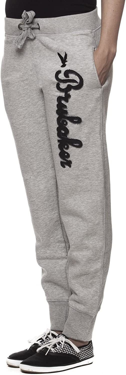 BRUBAKER Jogginghose Damen Fitness Workout Hose - N.Y. Eagle American Style (1-tlg) Sporthose warm - Trainingshose Sweathose