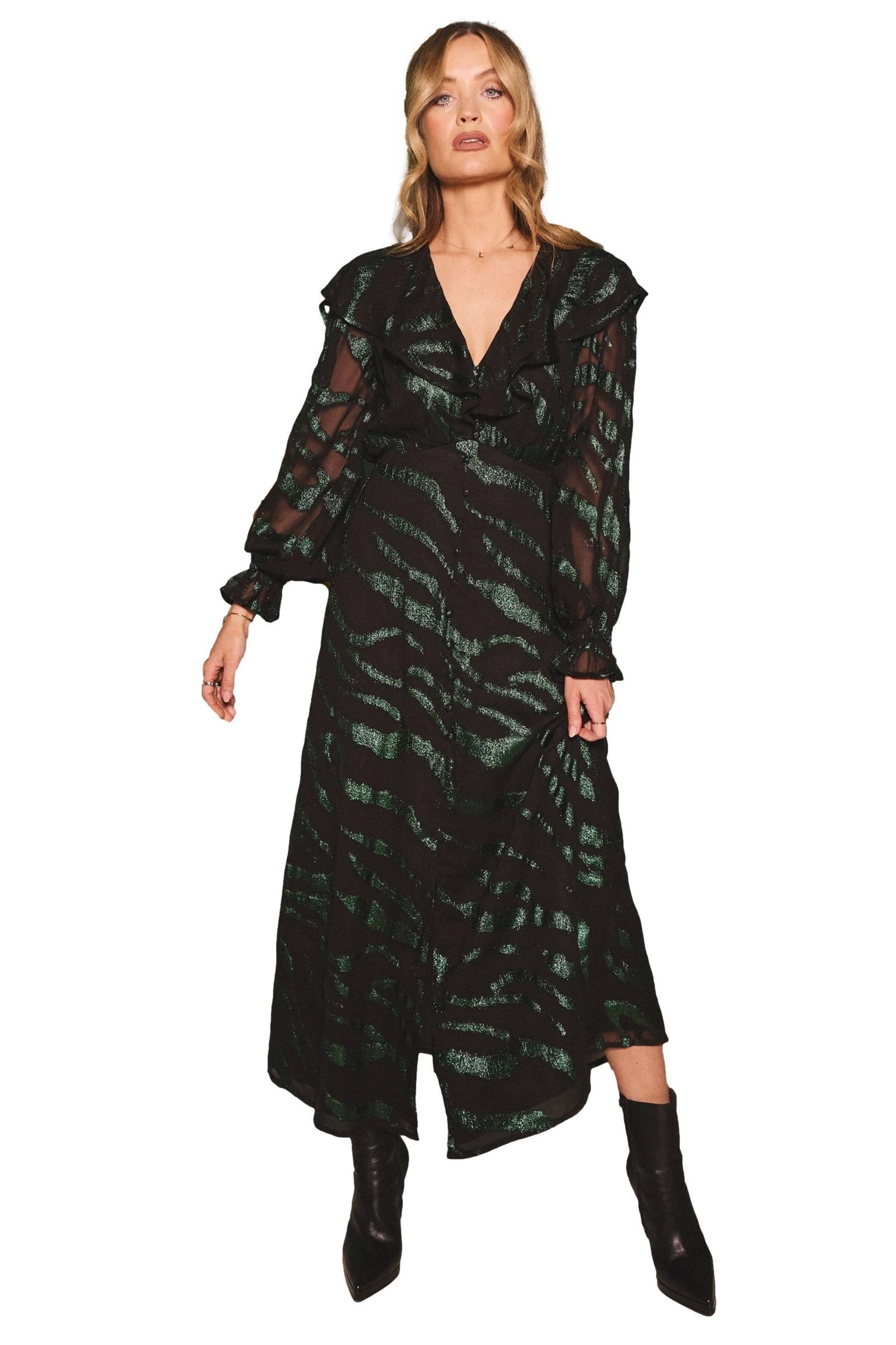 Love & Roses Midikleid Love & Roses Midikleid mit Falten, Regular (1-tlg) günstig online kaufen