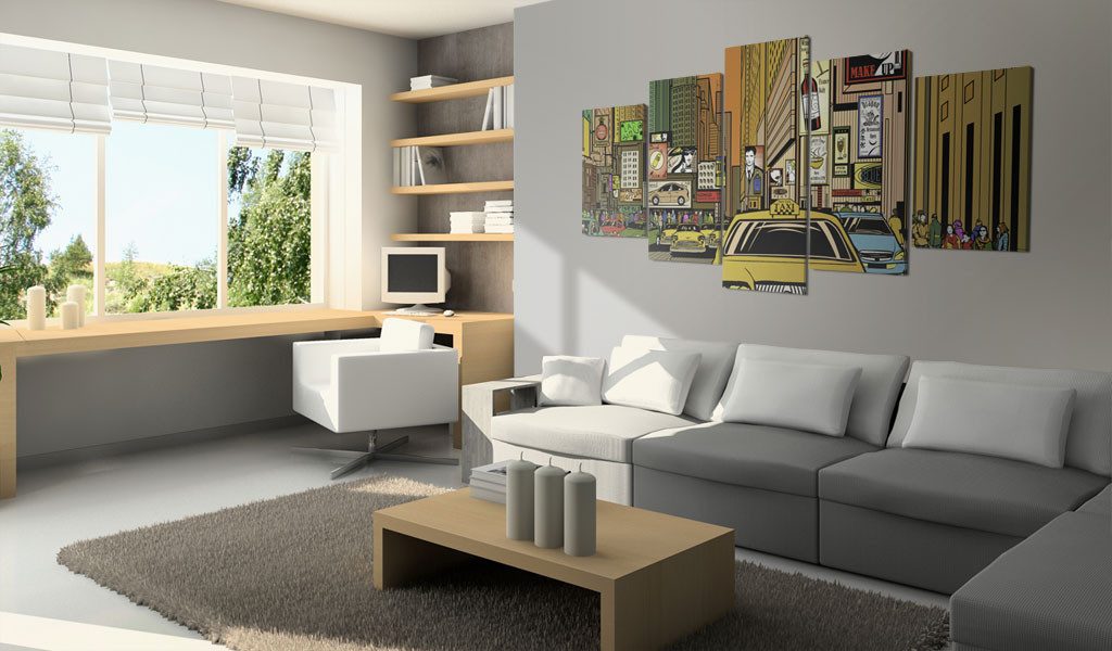 Basera® Wandbild Leinwandbild 020111-6