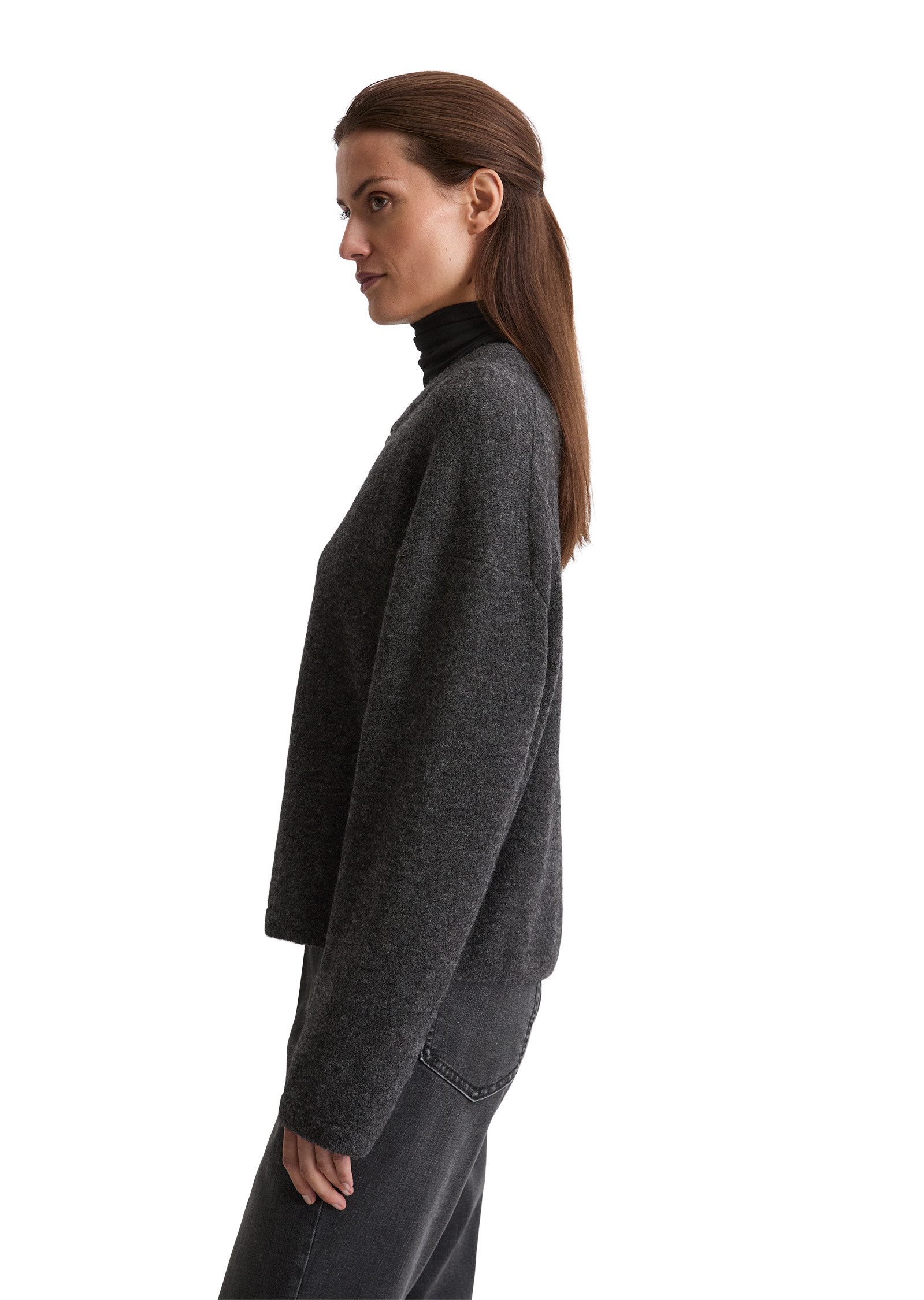 Marc O'Polo Cardigan aus Schurwolle-Alpakawolle-Mix günstig online kaufen